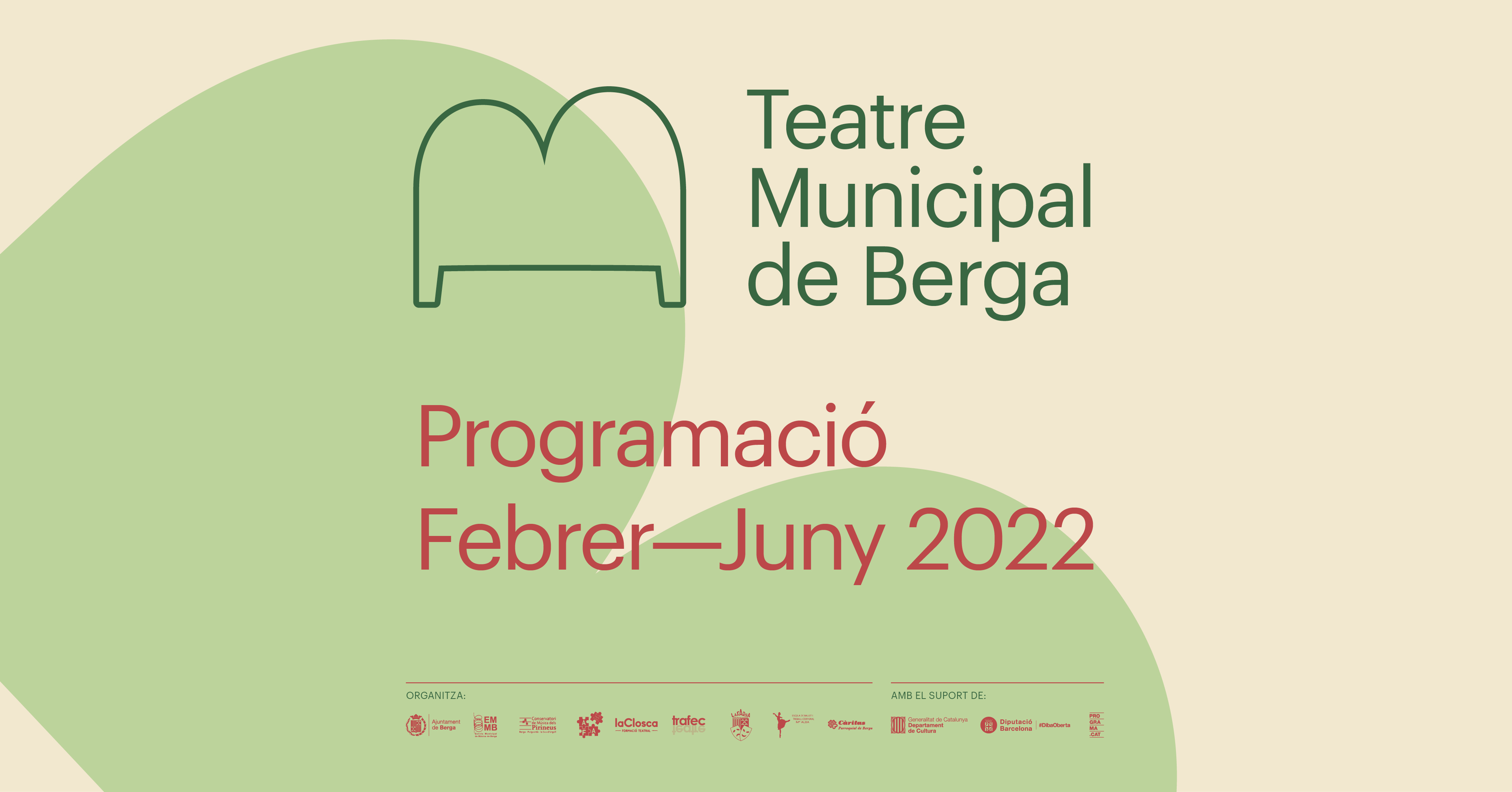 Teatre municipal de Berga - Programació febrer-juny 2022