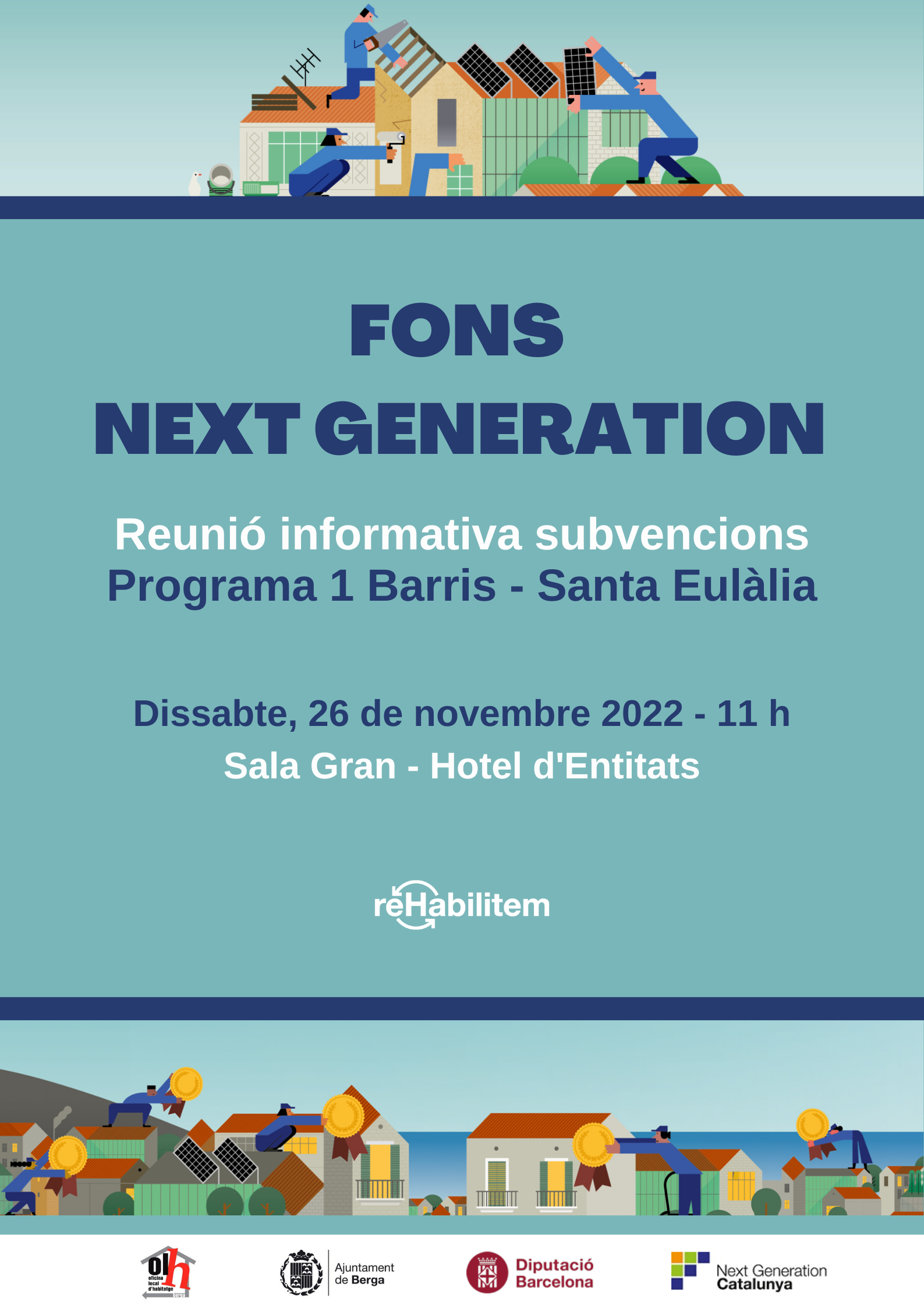 Sessió informativa: Fons Next Generation (Barri de Santa Eulàlia)  