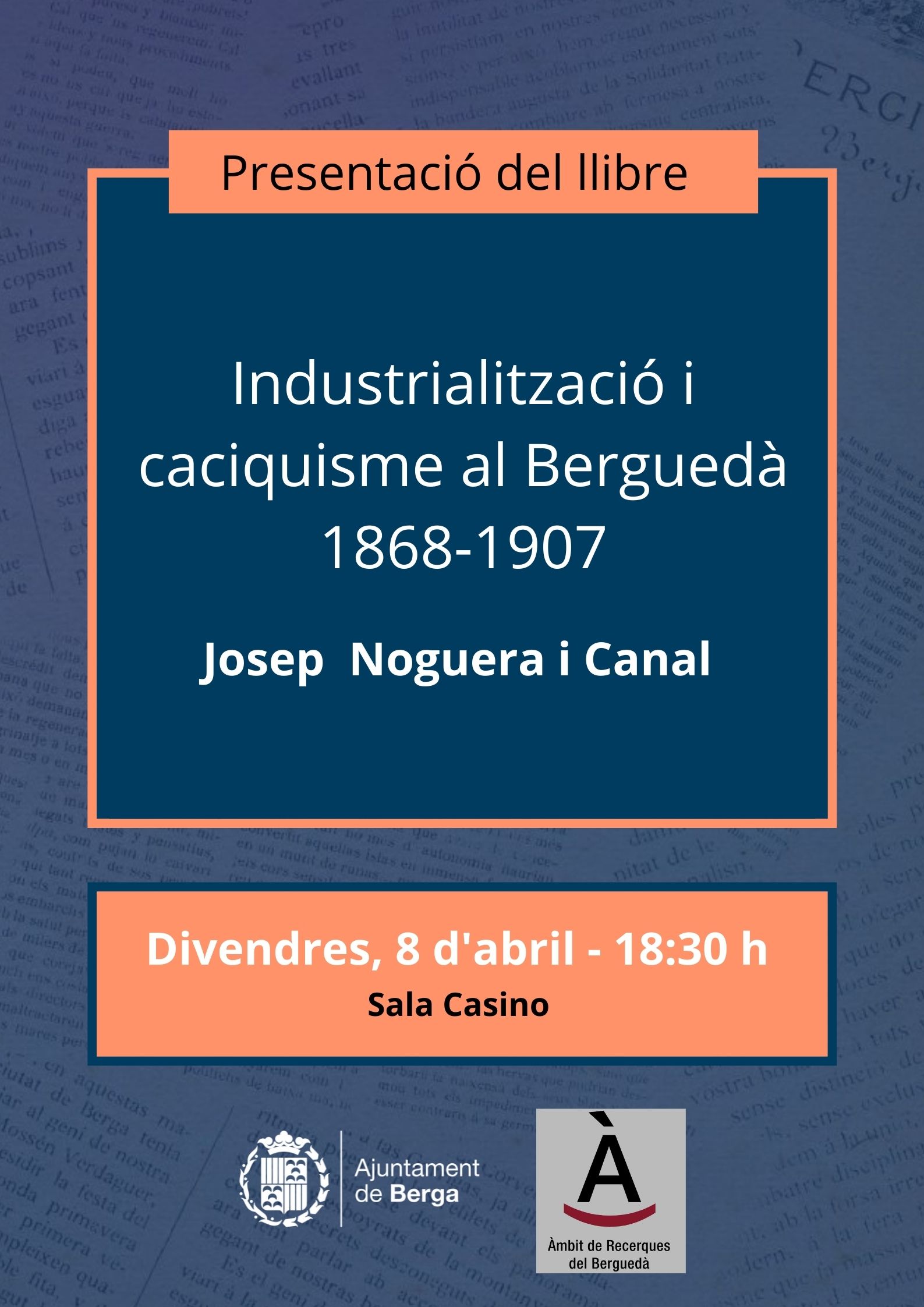 Industrialització i caciquisme al Berguedà 1868-1907