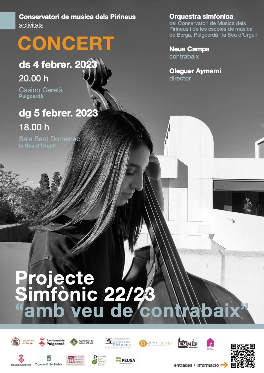 Cartell - Concerts del Projecte Simfònic 2022-2023