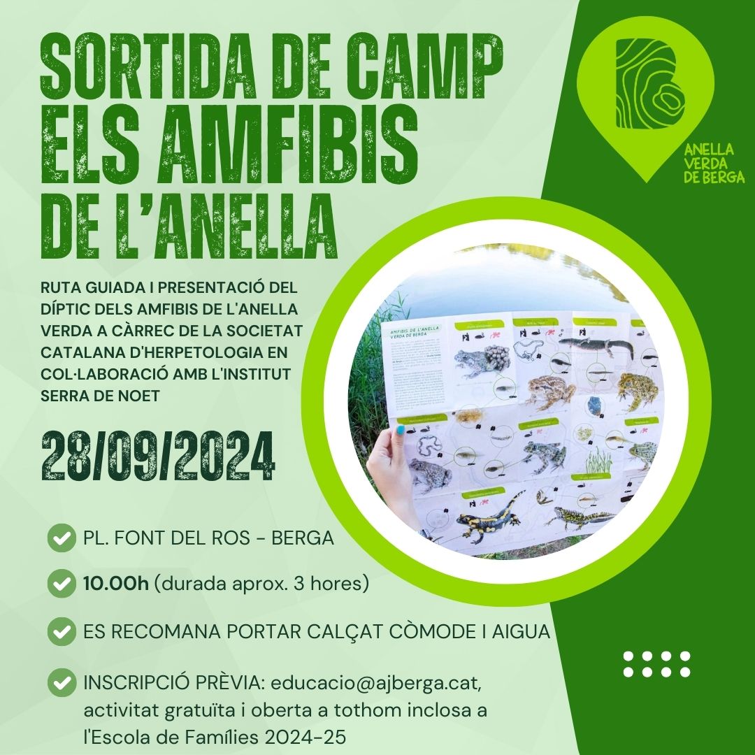 Anella Verda: Els amfibis de l'Anella Verda