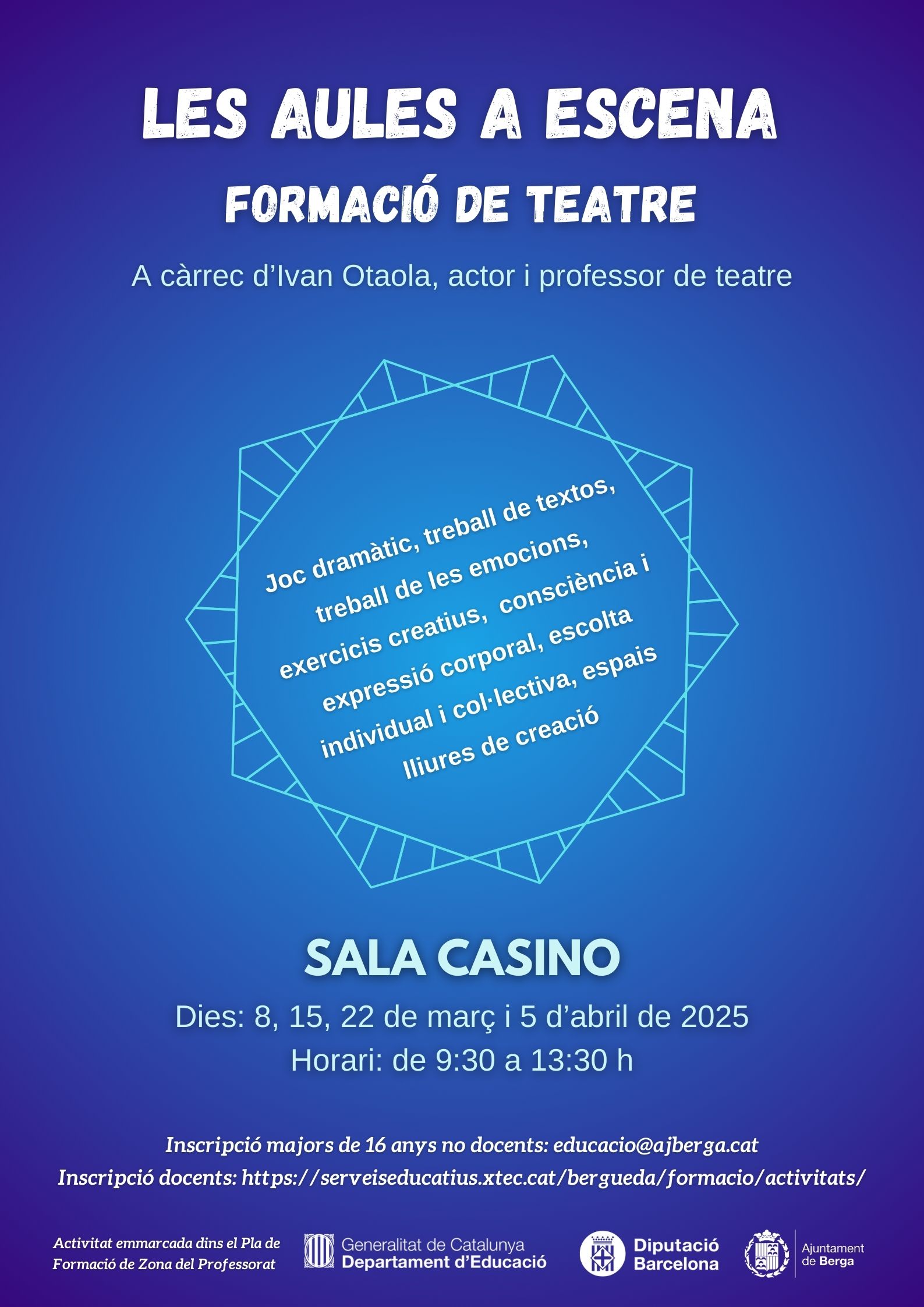 Formació de teatre: 