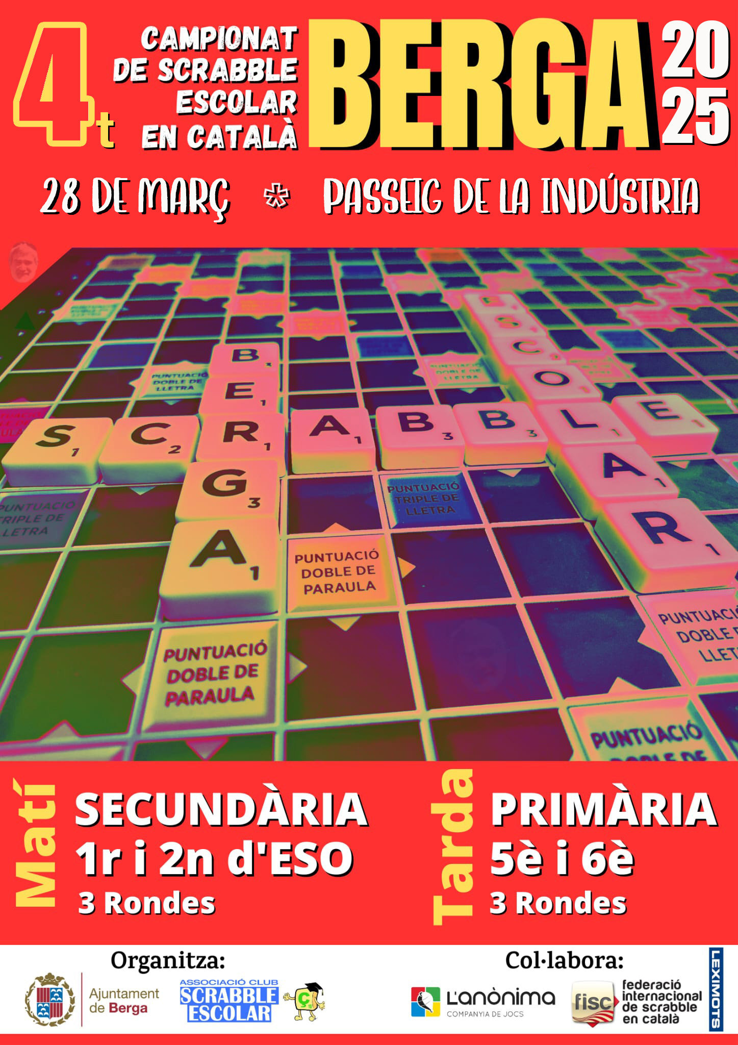 4t Campionat de Scrabble Escolar en Català