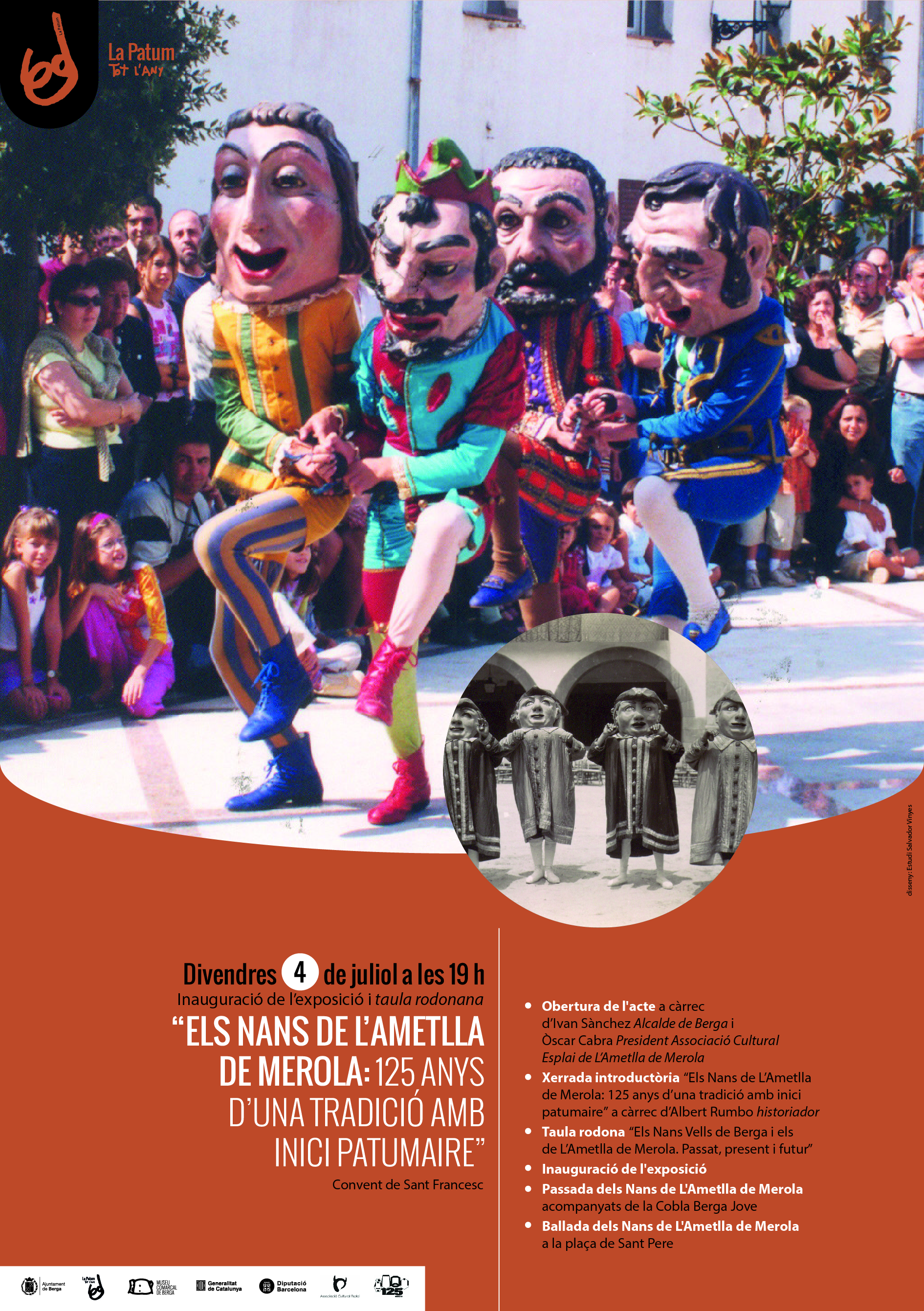 La Patum tot l'any: "Els nans de l'Ametlla de Merola: 125 anys d'una tradició amb inici patumaire"