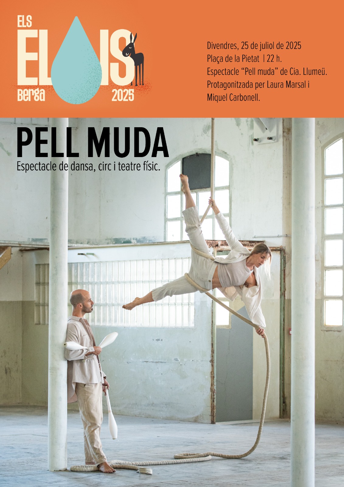 Espectacle: "Pell muda" amb la Cia. Llumeü