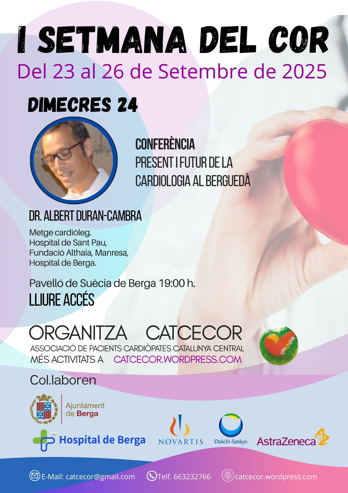 Conferència: "Present i futur de la cardiologia al Berguedà"