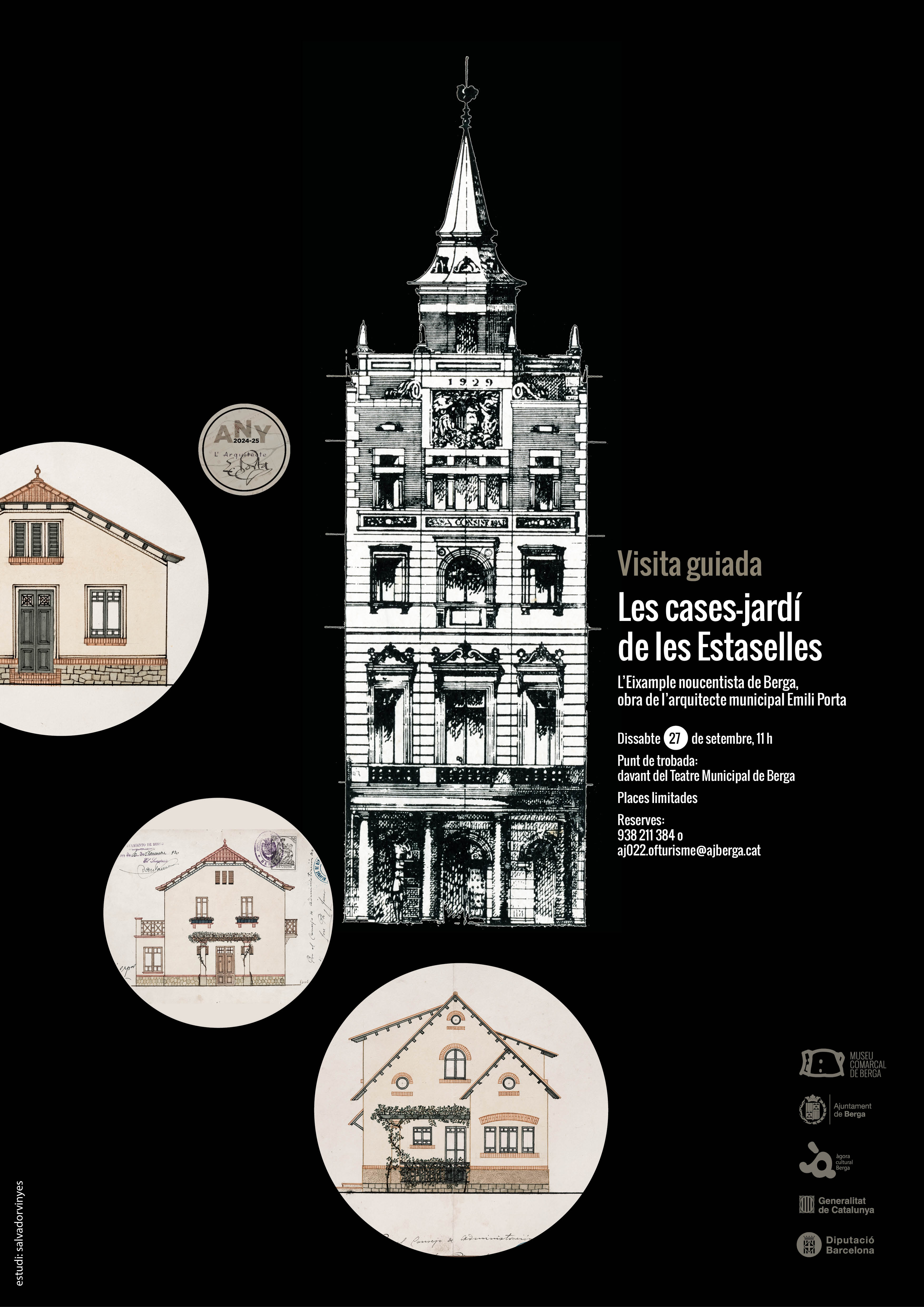 Ruta guiada: "Les cases-jardí de les Estaselles' projectades per Emili Porta i Galobart