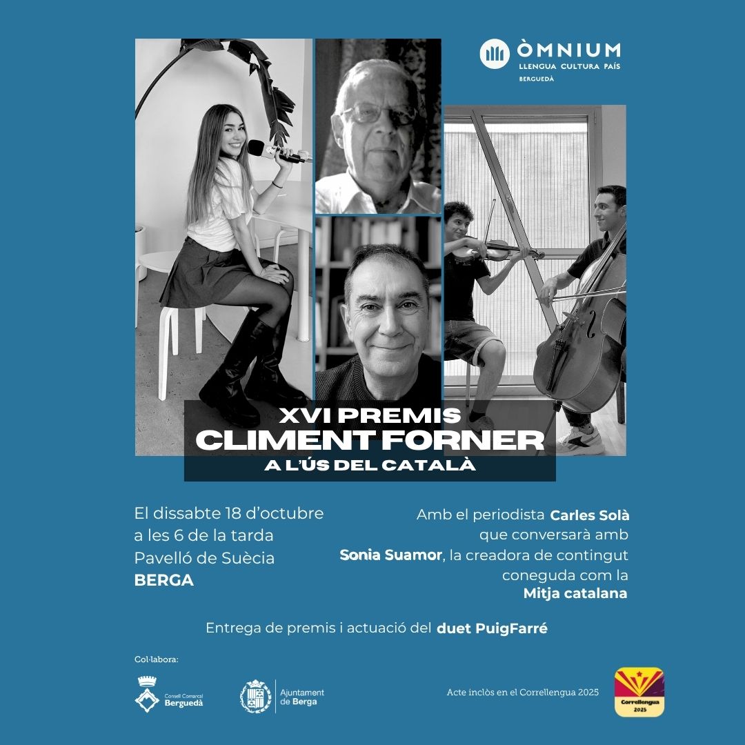XVI Premis Climent Forner a l??ús del català