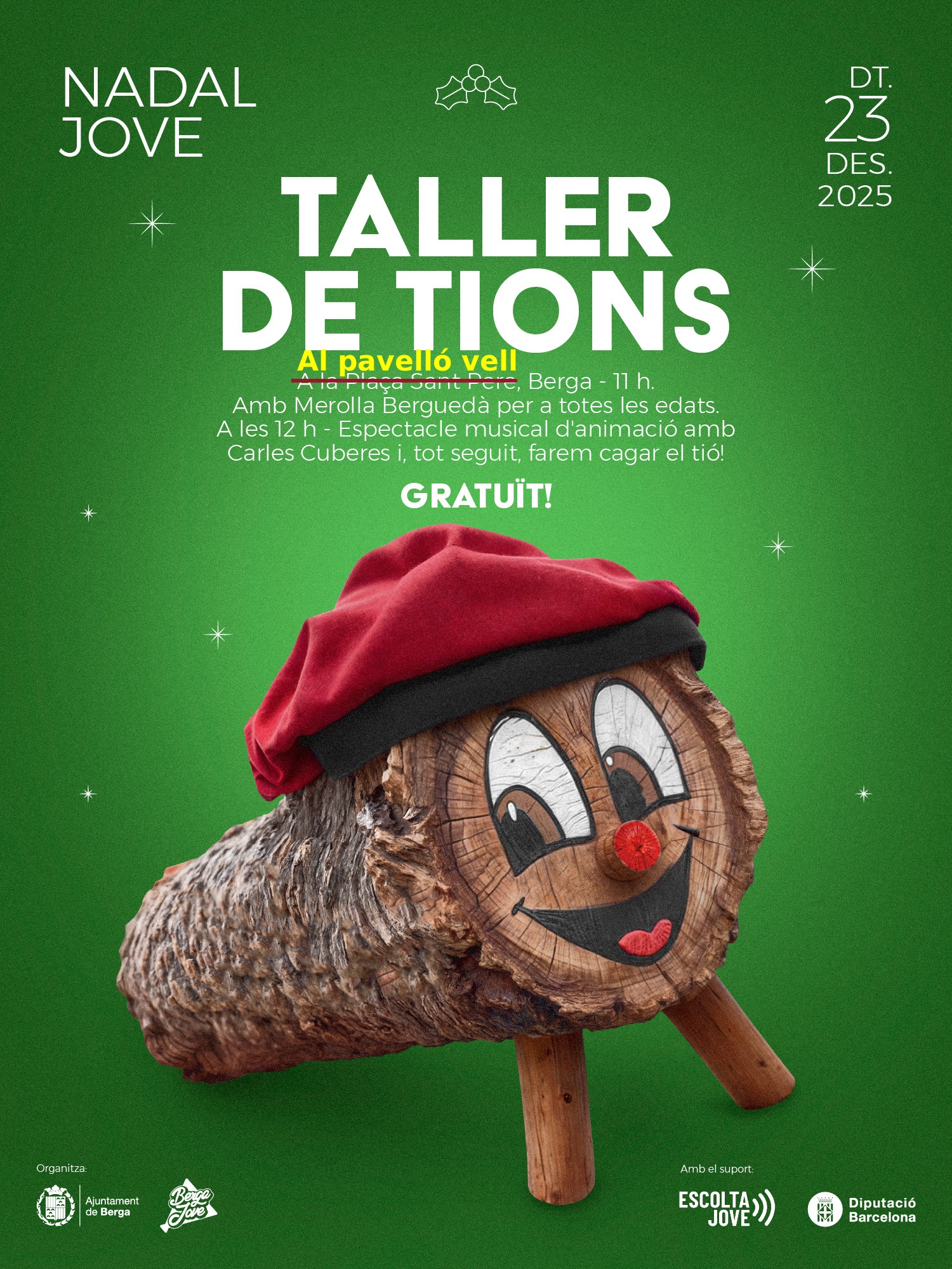 Taller de tions i espectacle d'animaci&oacute; 