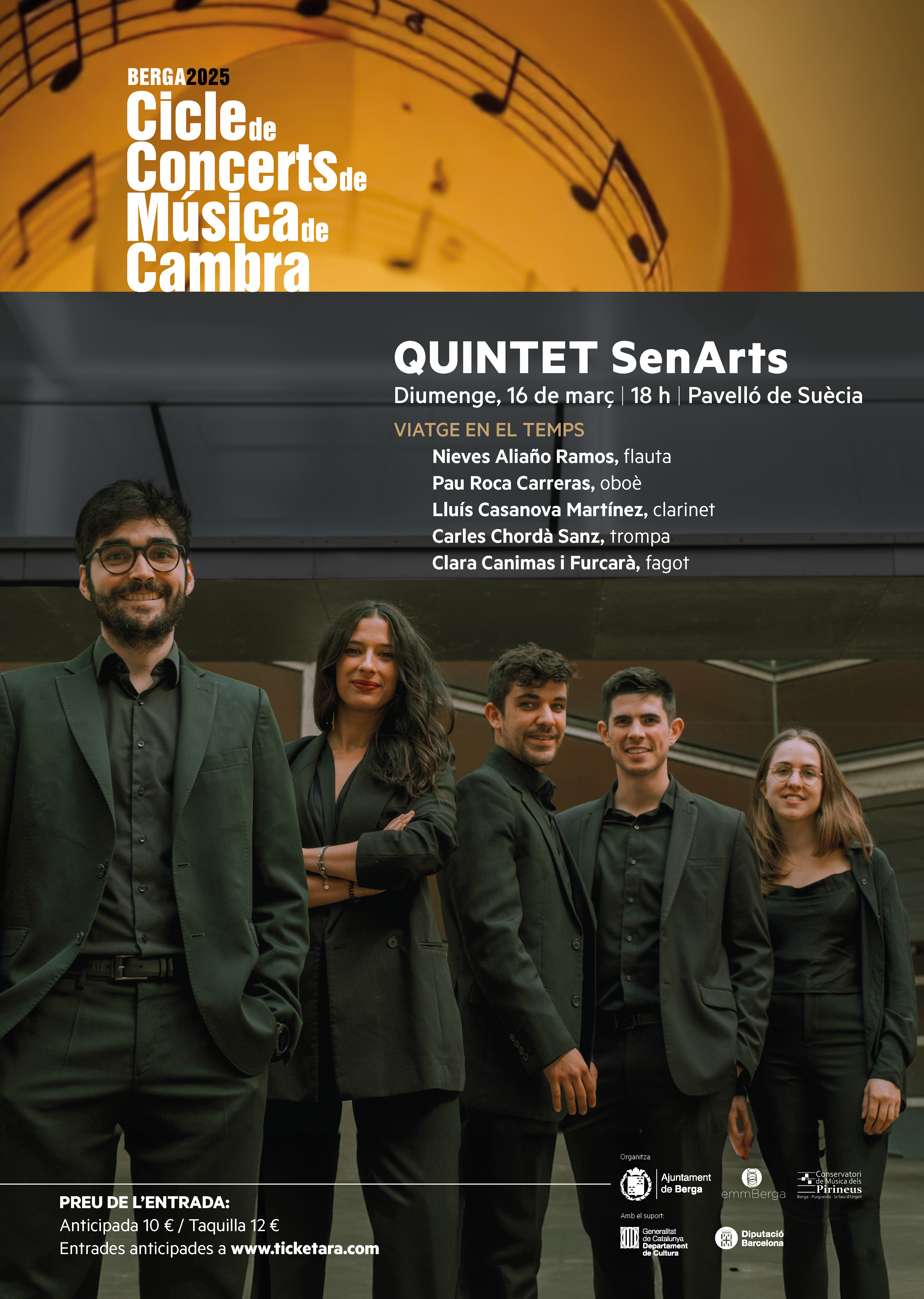 Cicle de Música de Cambra: Quintet SenArts 