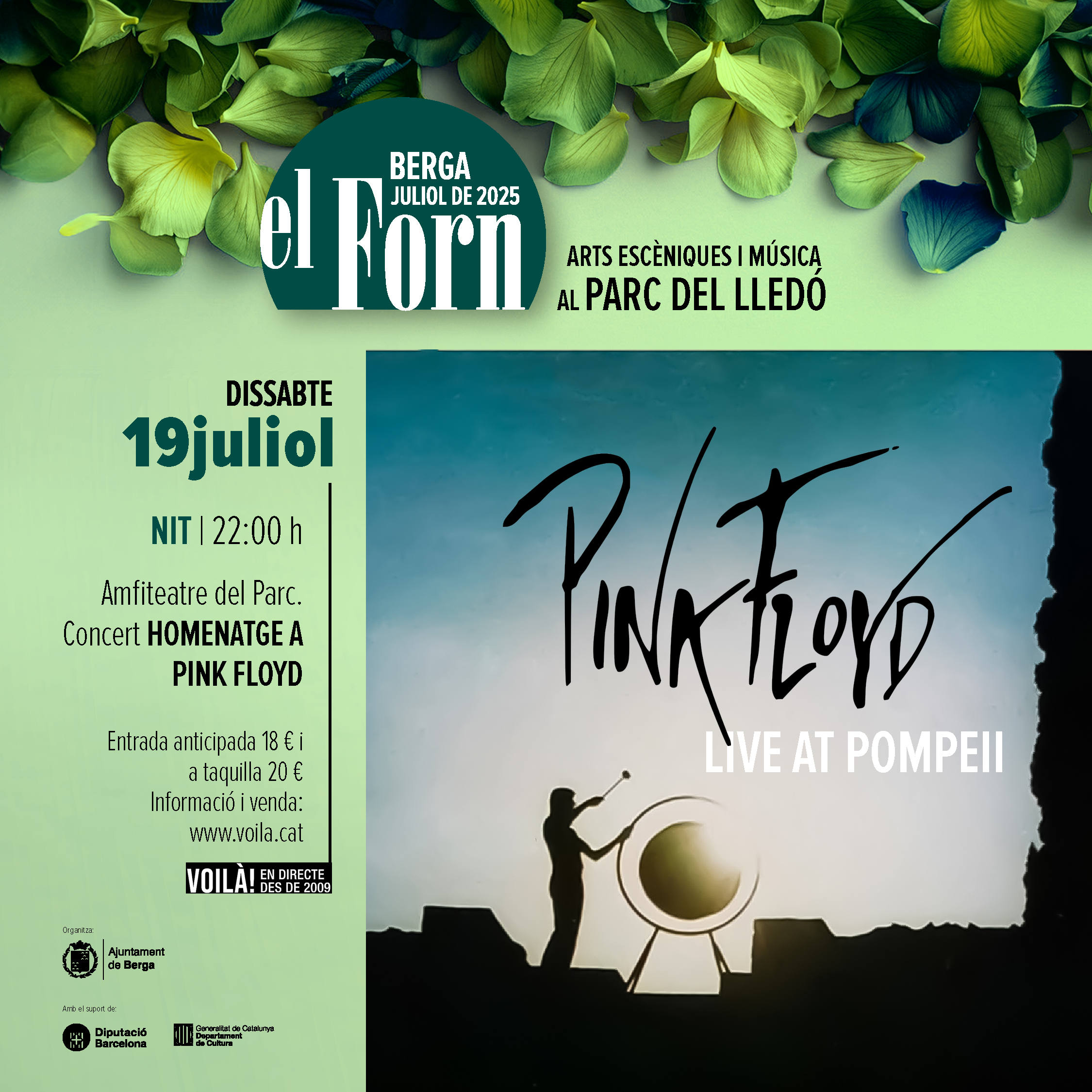 El Forn: Homenatge a Pink Floyd, Live at Pompei 