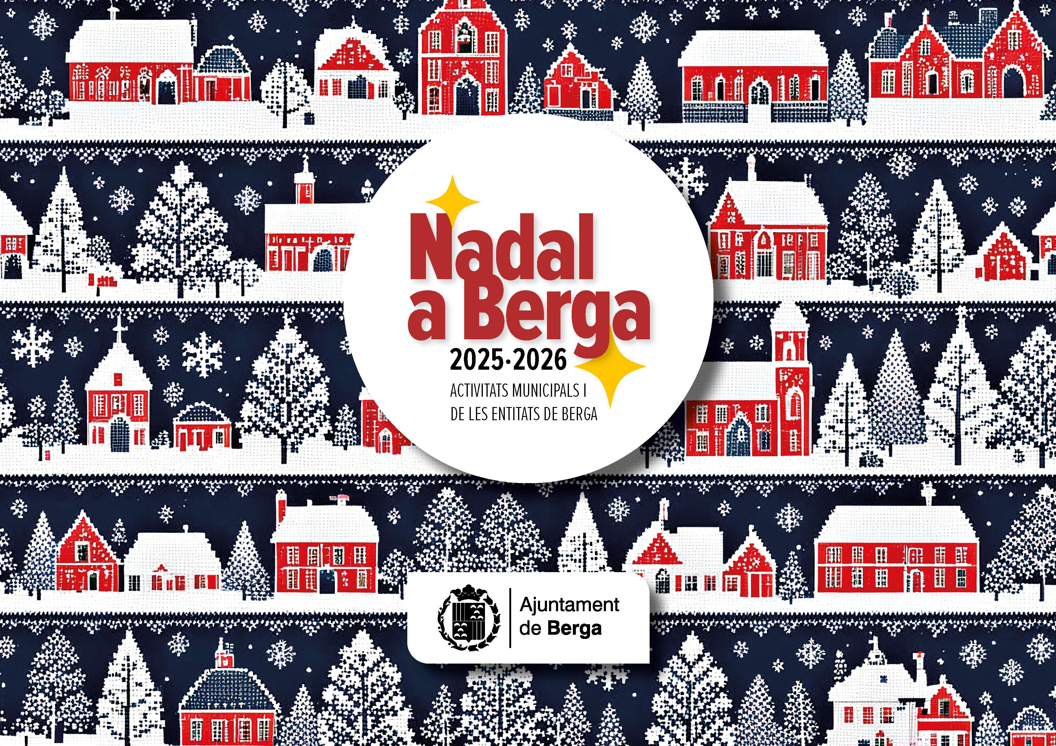 Berga celebrarà les festes de Nadal amb una cinquantena d'activitats impulsades pel teixit associatiu local i el consistori