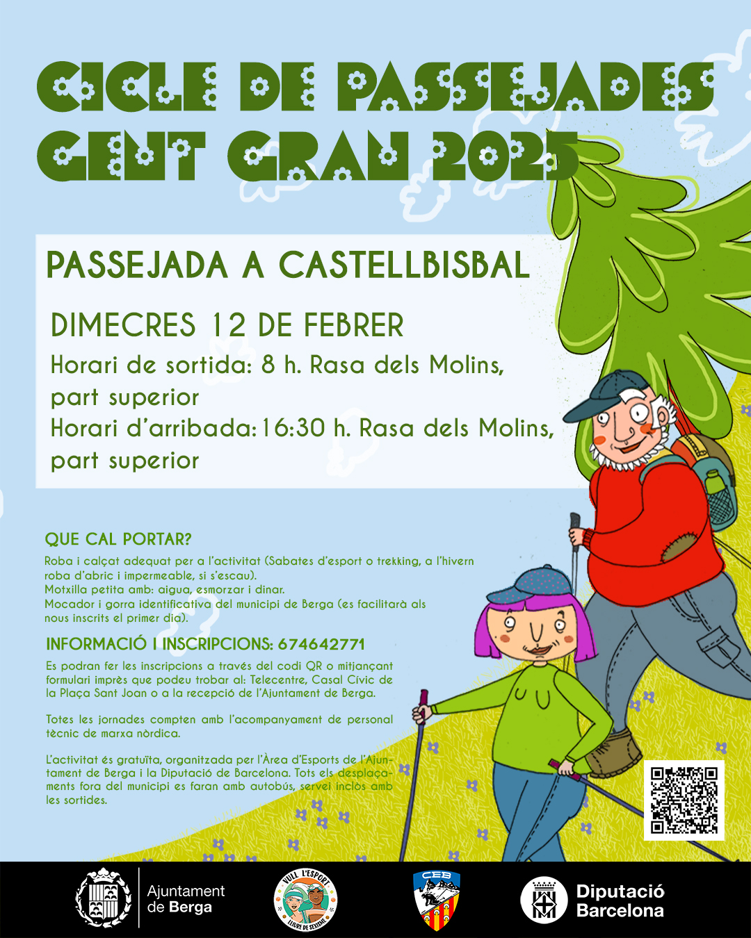 Cicle de passejades per a gent gran: Castellbisbal 