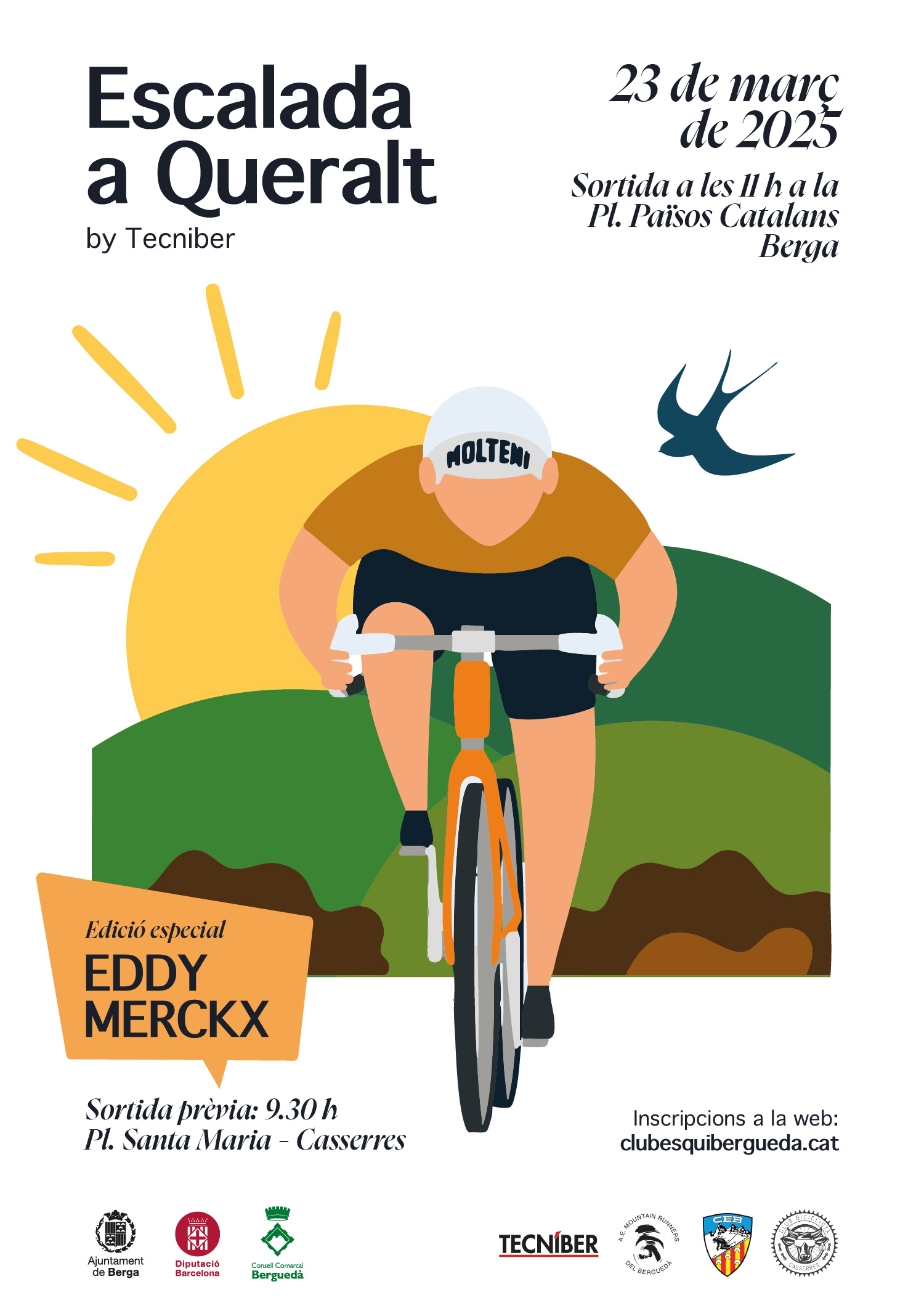 Cartell - Cronoescalada a Queralt 