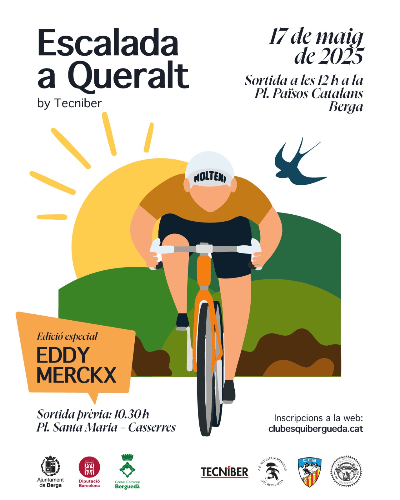 Cronoescalada ciclista a Queralt