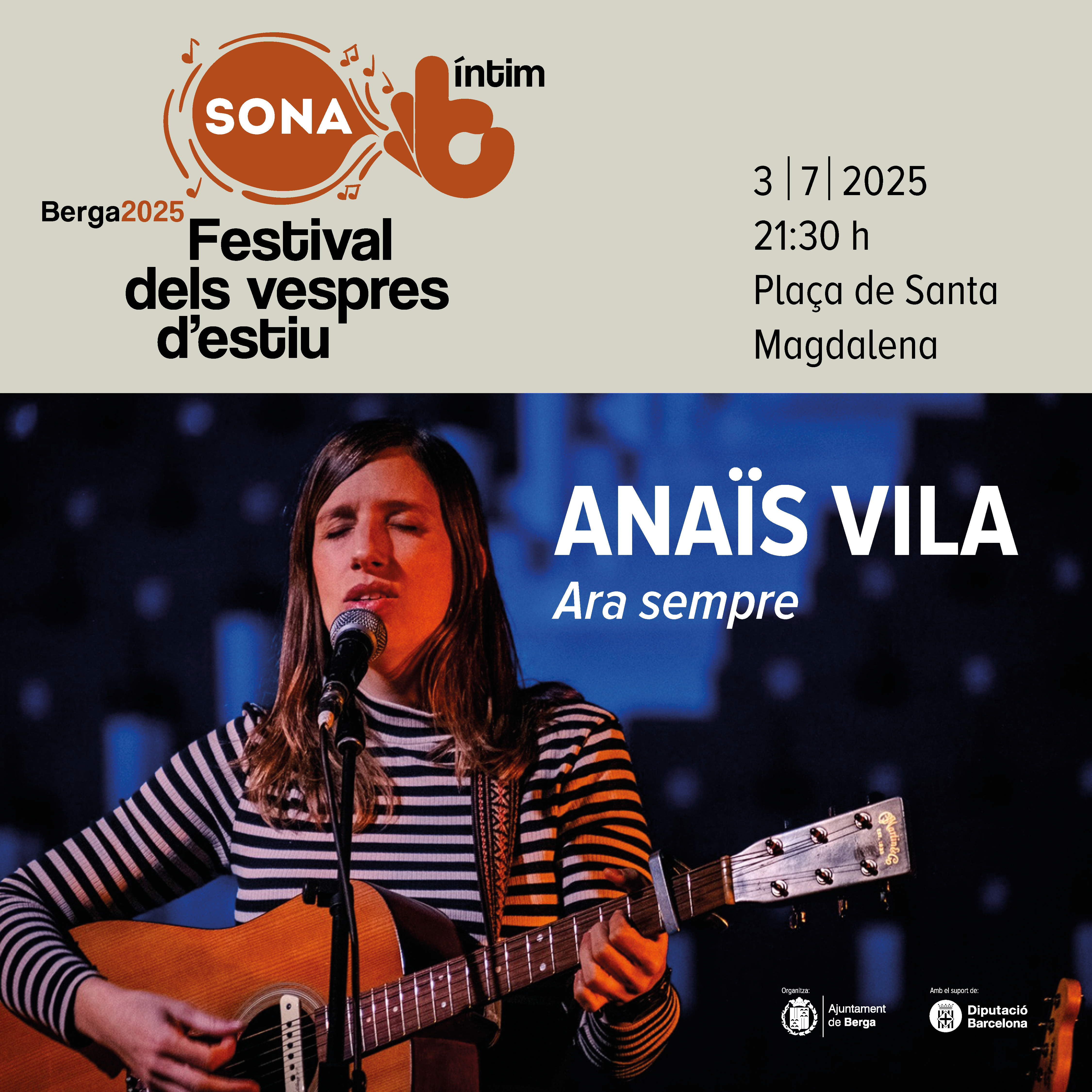 SonaB Íntim: ??Ara sempre? amb Anaïs Vila 