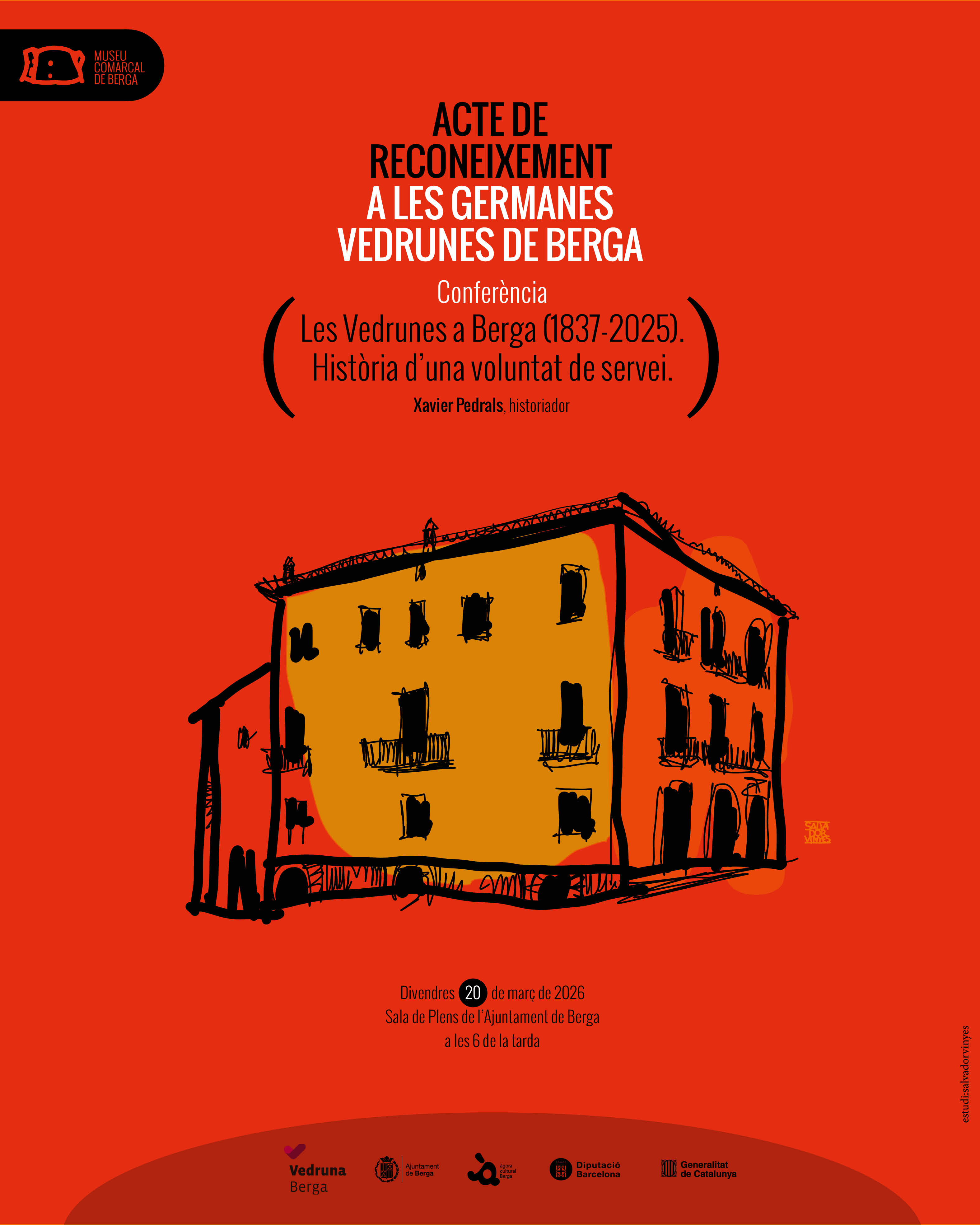 Conferència: �??Les Vedrunes a Berga (1837-2025). Història d�??una voluntat de servei�?�