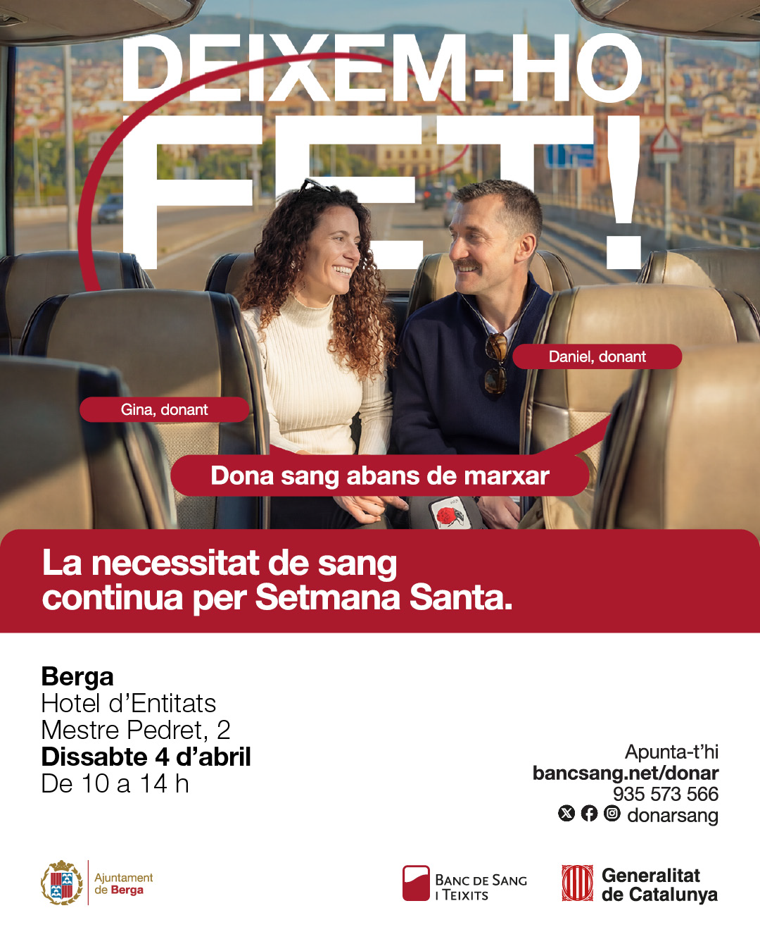 Donaci&oacute; de sang i plasma: 