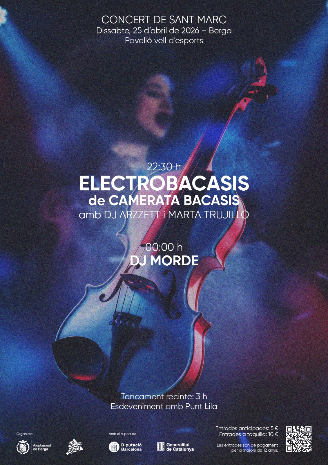 Concert: "ELECTROBACASIS" de Camerata Bacasis amb DJ Arzzett i Marta Trujillo