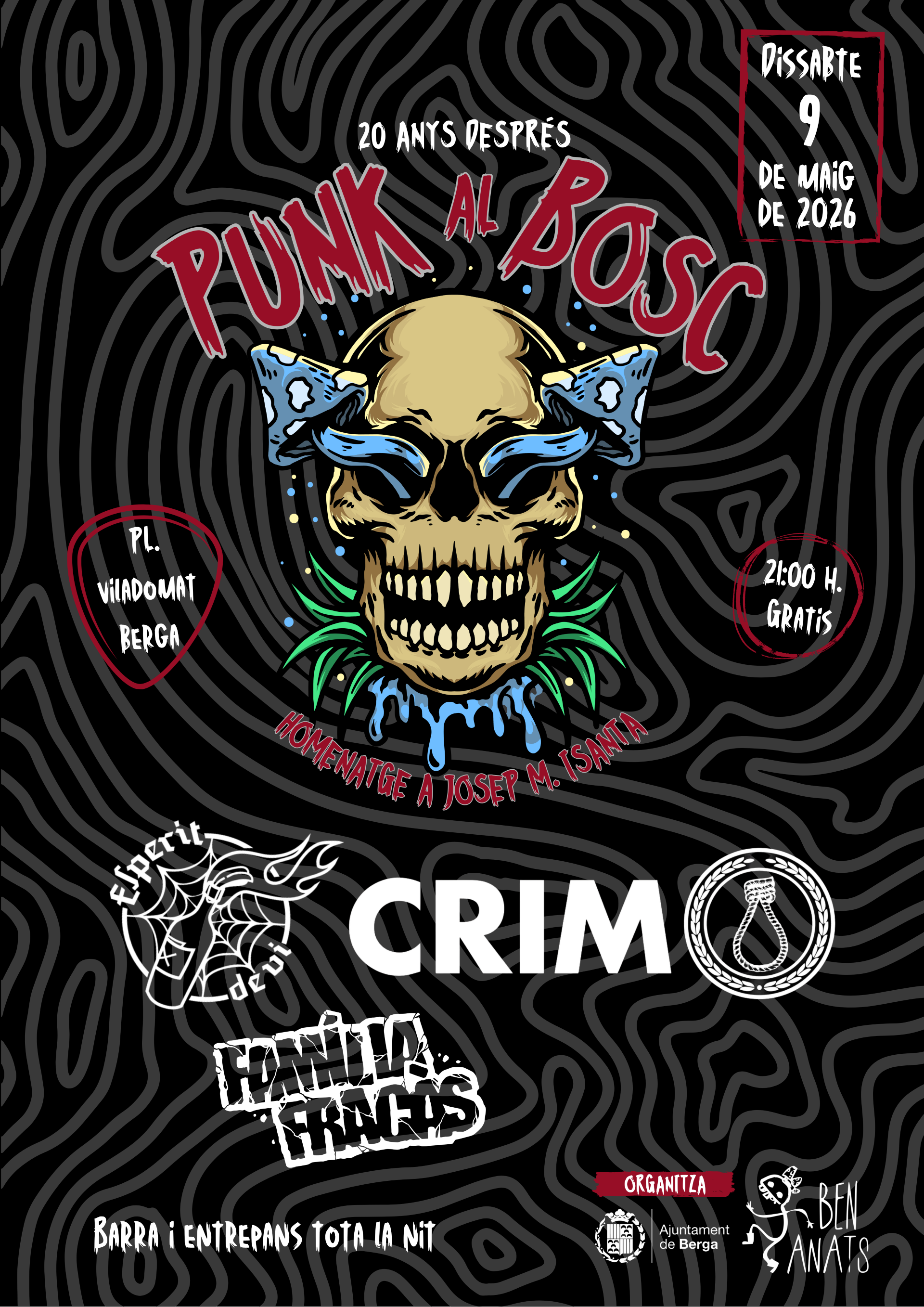 Festival musical: Punk al Bosc - Homenatge a Josep M. Isanta