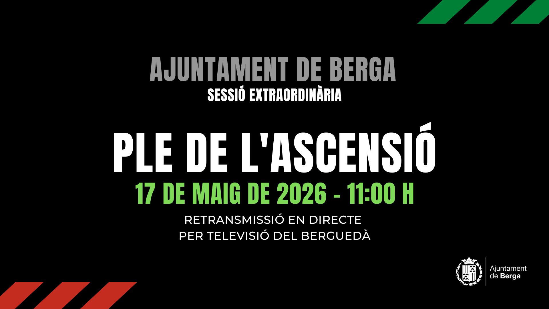 Ple de l'Ascensi&oacute; - Sortida del tabal