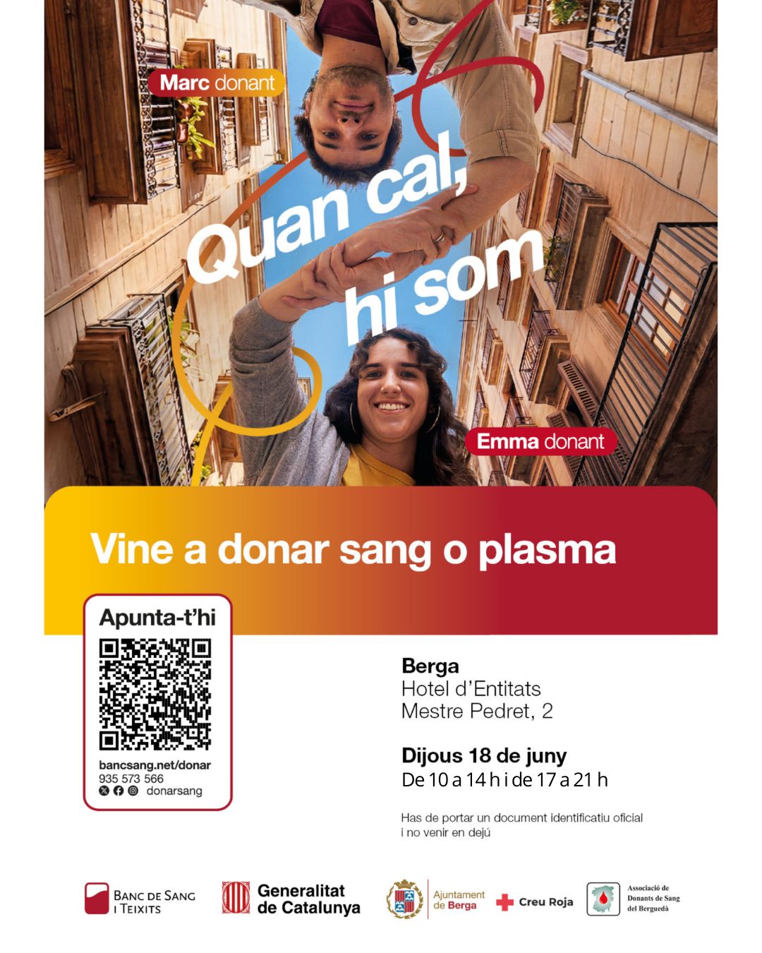 Donaci&oacute; de sang i plasma: 