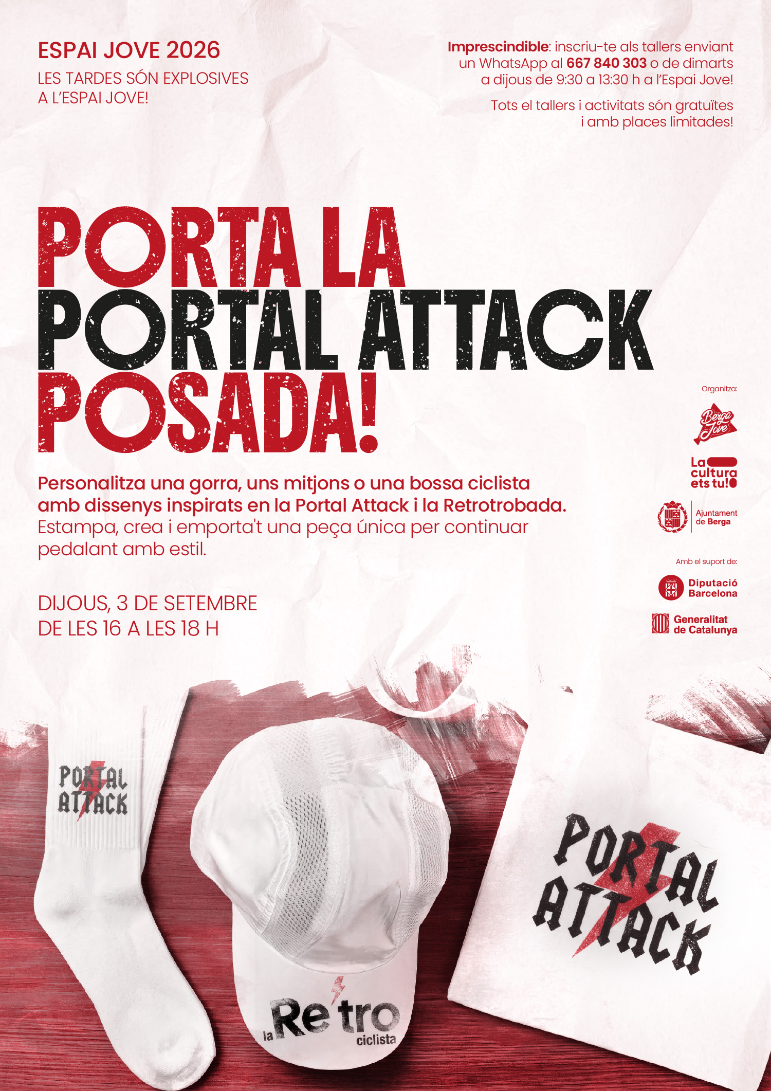 Taller: Porta la Portal Attack posada!