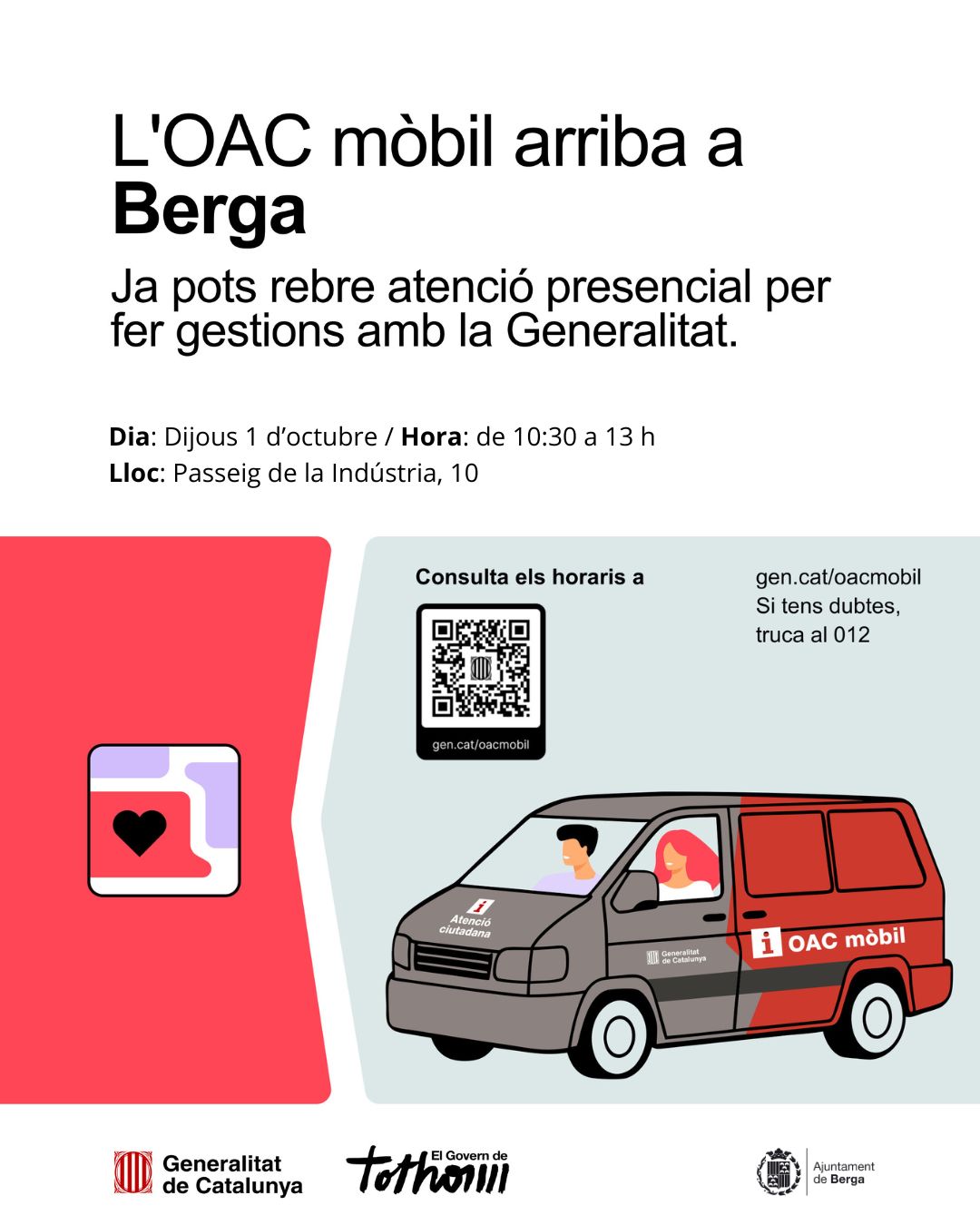 OAC m&ograve;bil de la Generalitat de Catalunya