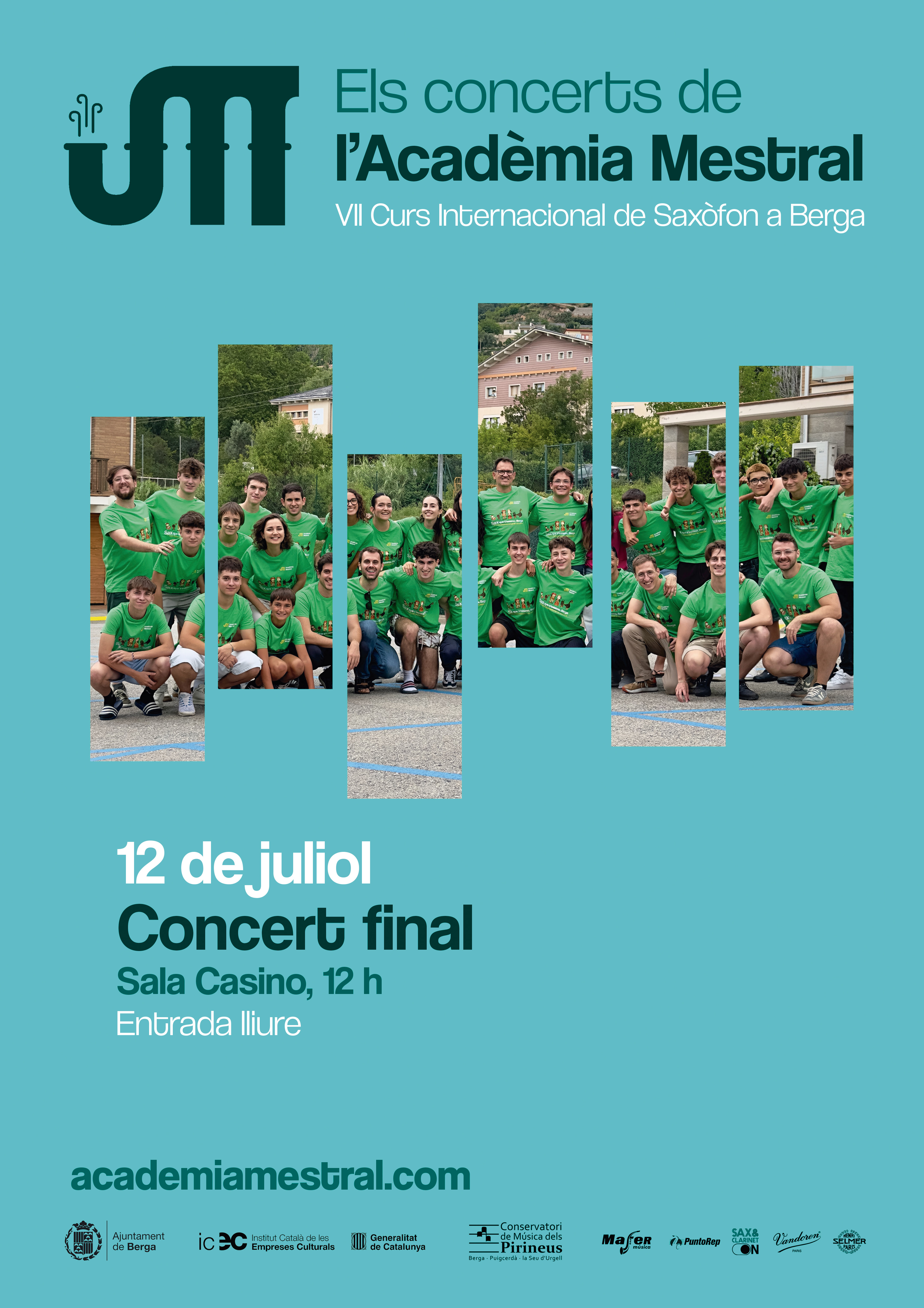 Concert de cloenda de l'Acad&egrave;mia Mestral