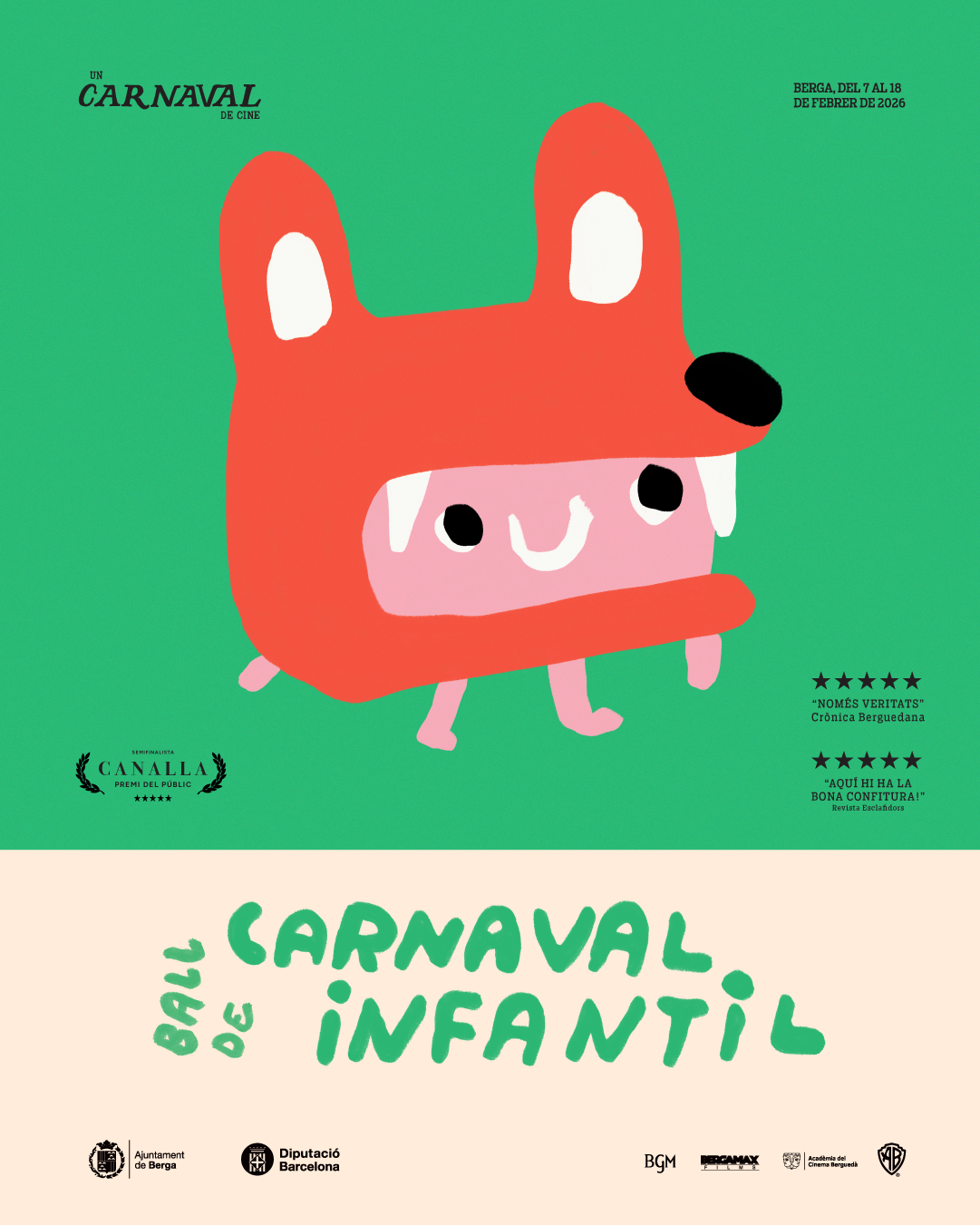 Carnaval 2026:  Ball de Carnaval Infantil