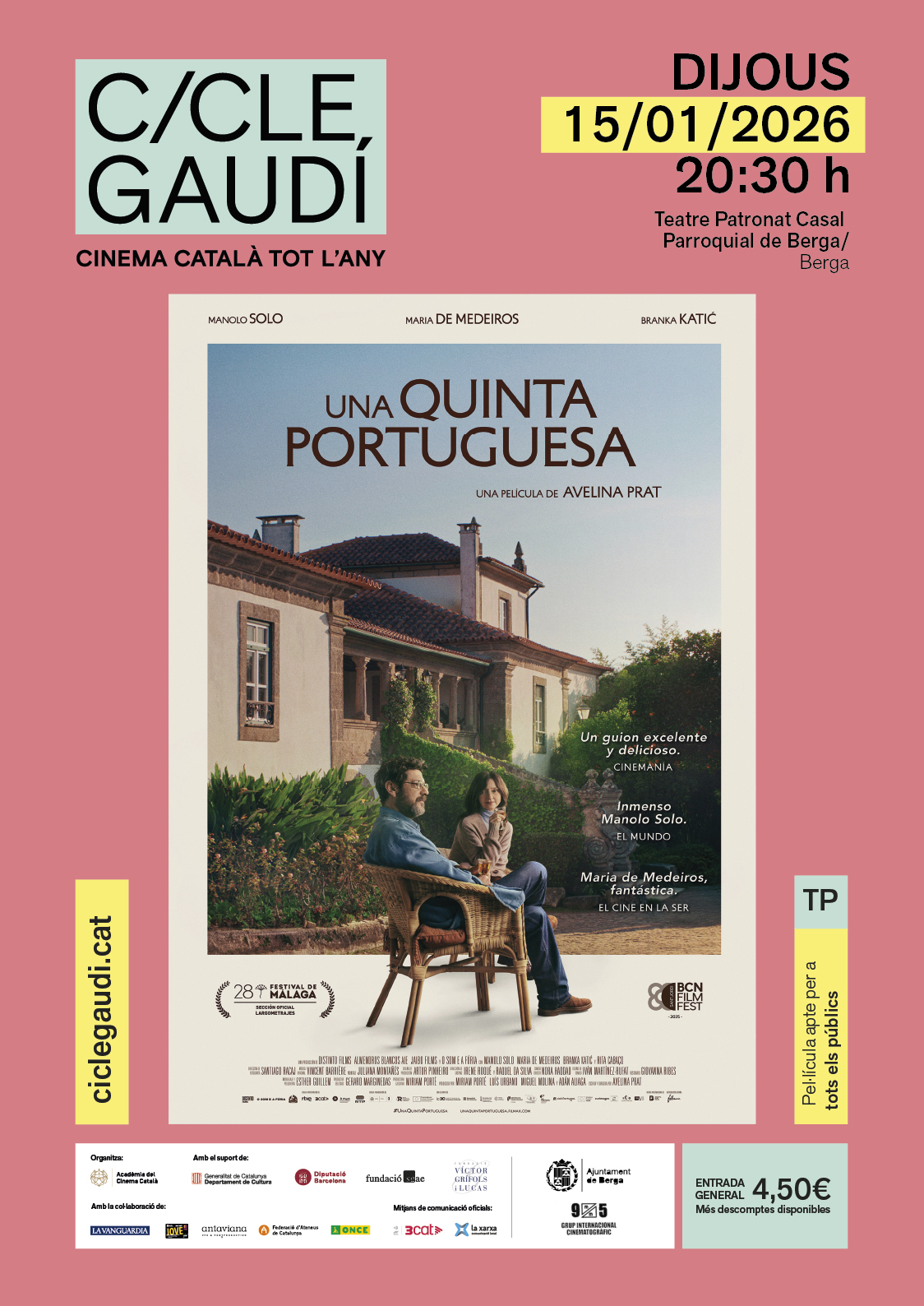 Cicle Gaud&iacute;: "Una quinta portuguesa" 