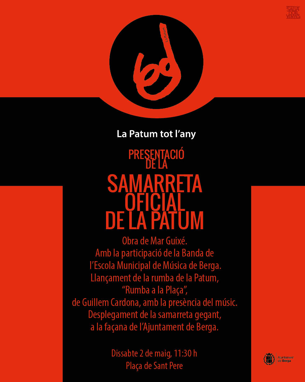 Presentaci&oacute; de la samarreta oficial de la Patum 2026