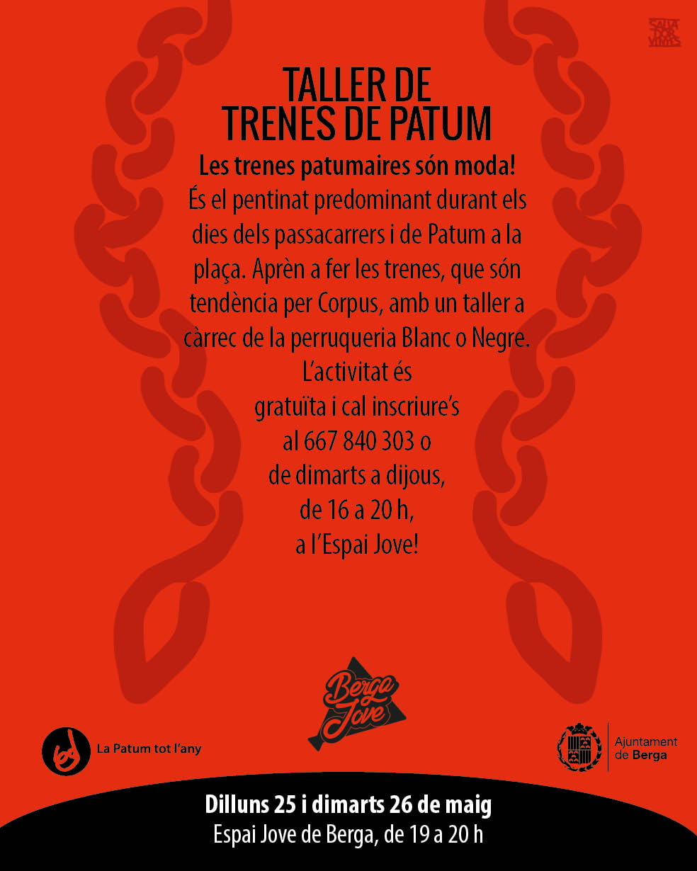 Taller de trenes de Patum 