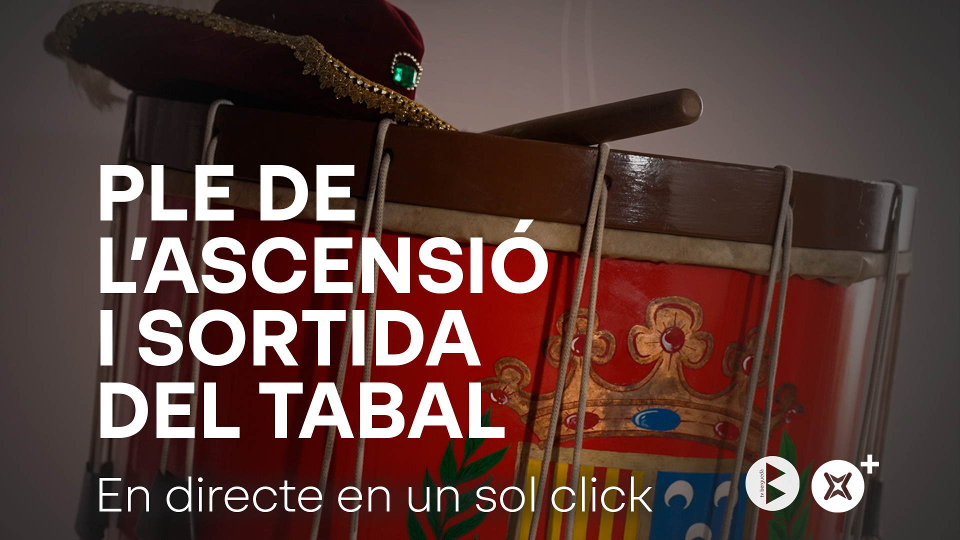Ple de l�??Ascensió i sortida del tabal