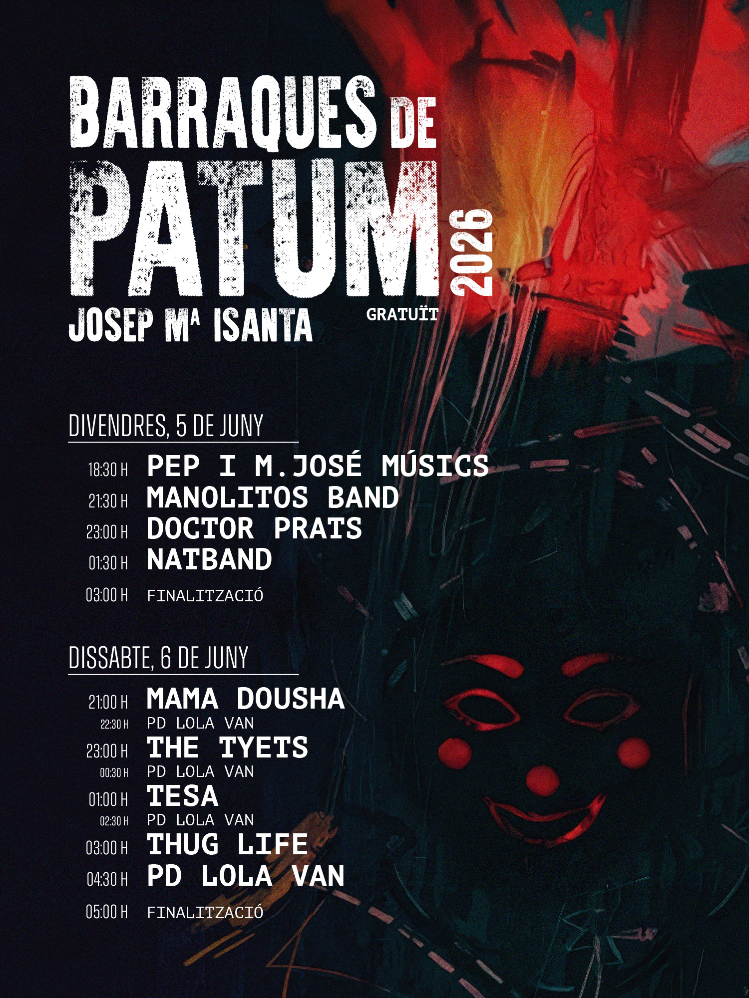 Barraques de Patum - Josep M. Isanta 