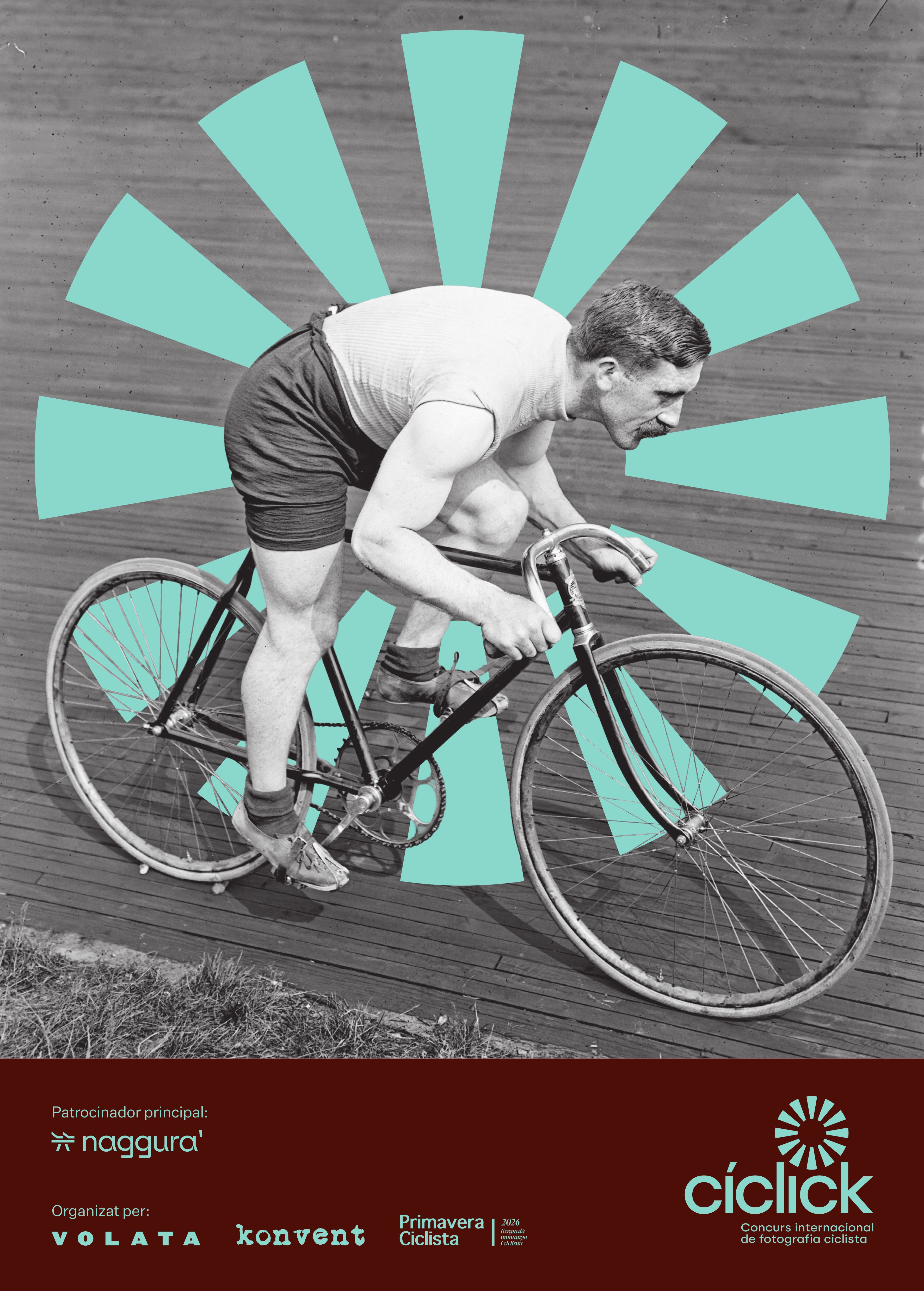 Cartell - C&iacute;click: Concurs internacional de fotografia ciclista 