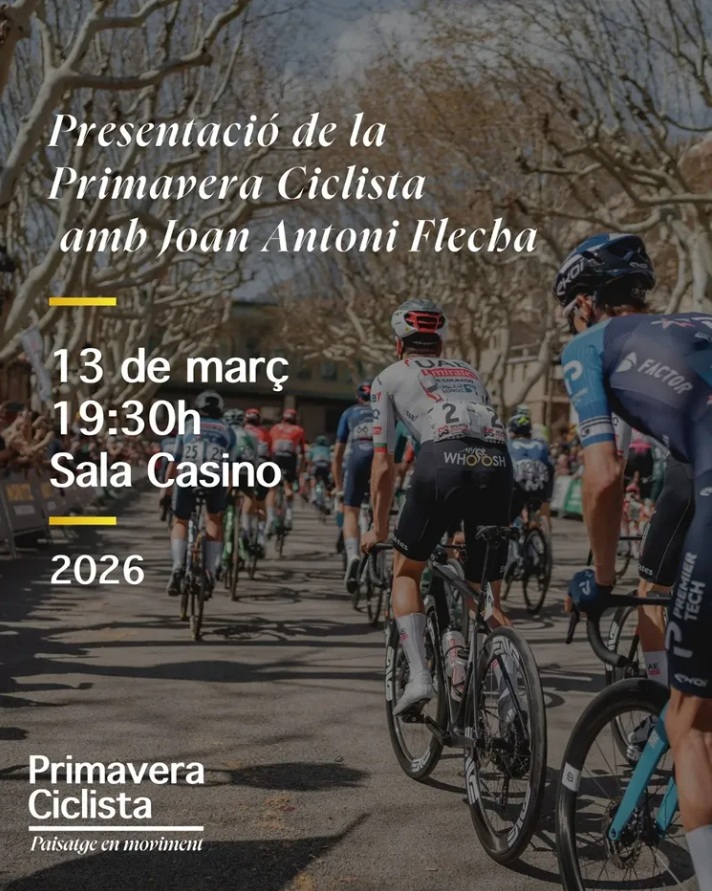 Presentaci&oacute; de la Primavera Ciclista al Bergued&agrave; 