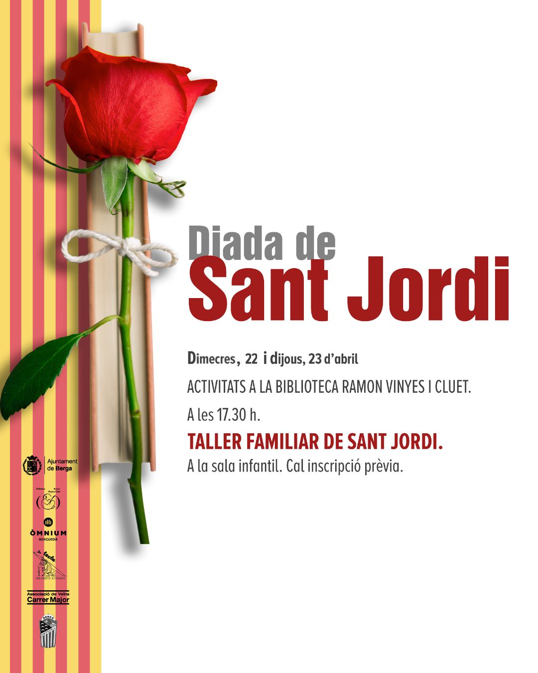 Taller familiar de Sant Jordi 