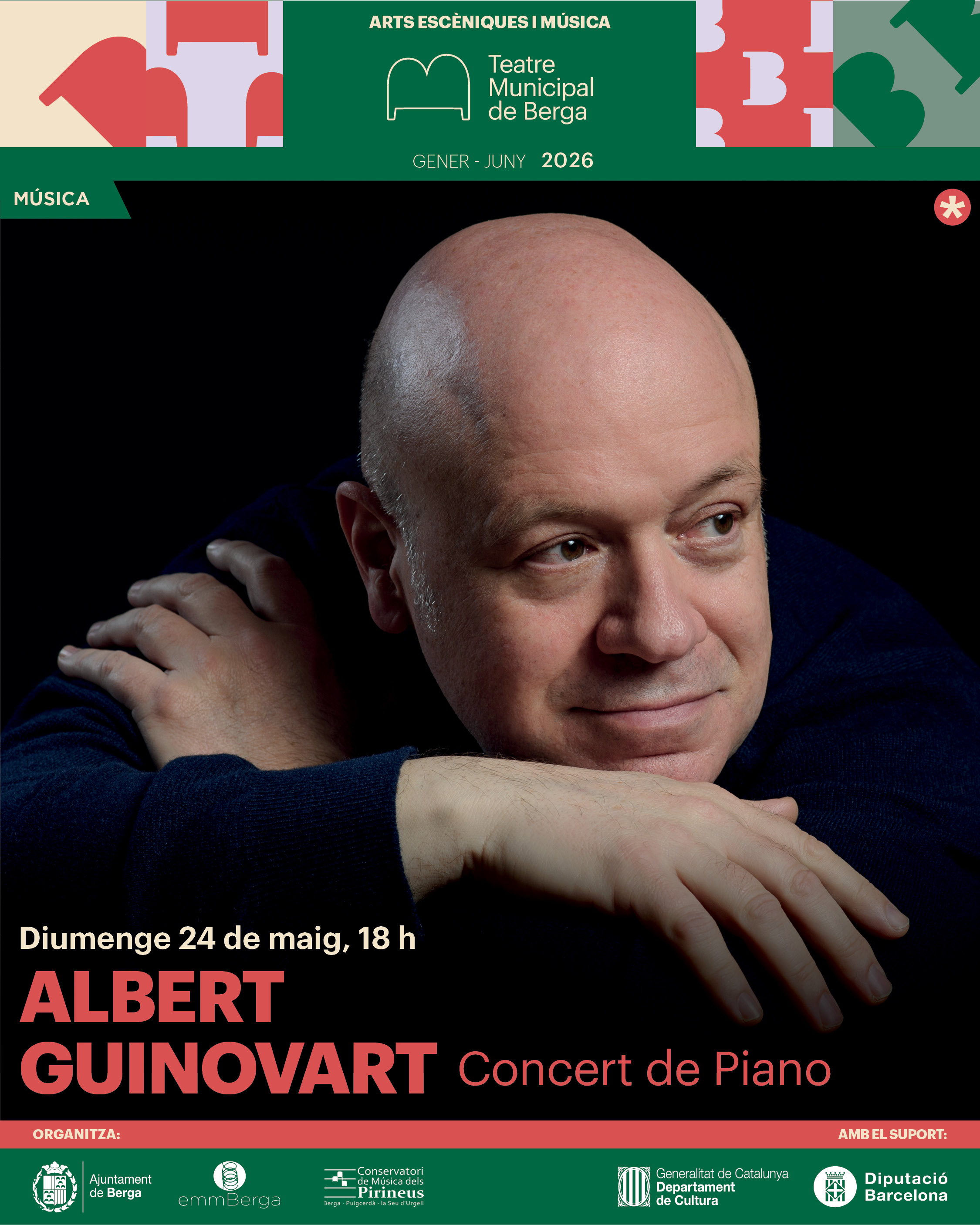 Concert de piano: Albert Guinovart 