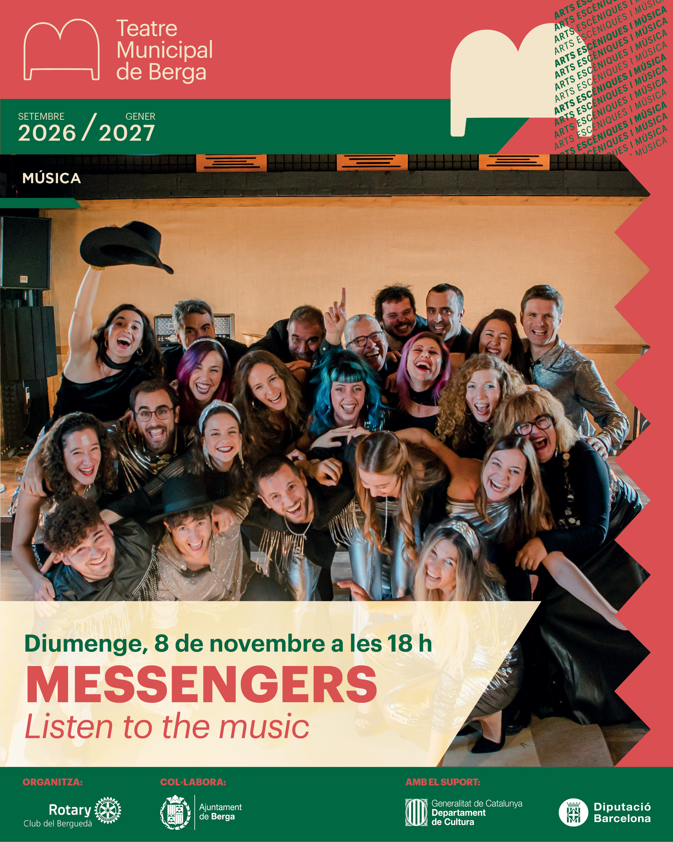 Concert: Messengers - Listen to the music 