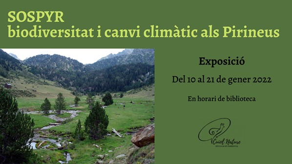 Exposició: SOSPYR: biodiversitat i canvi climàtic als Pirineus