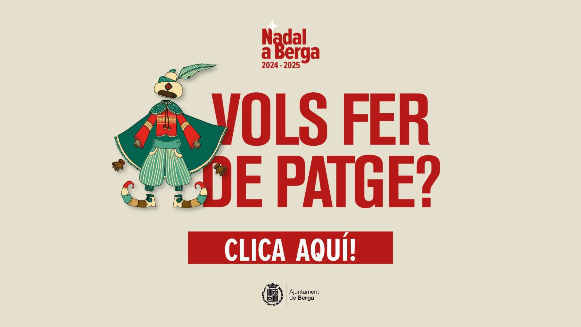 Vols participar en la cavalcada de reis de Berga?