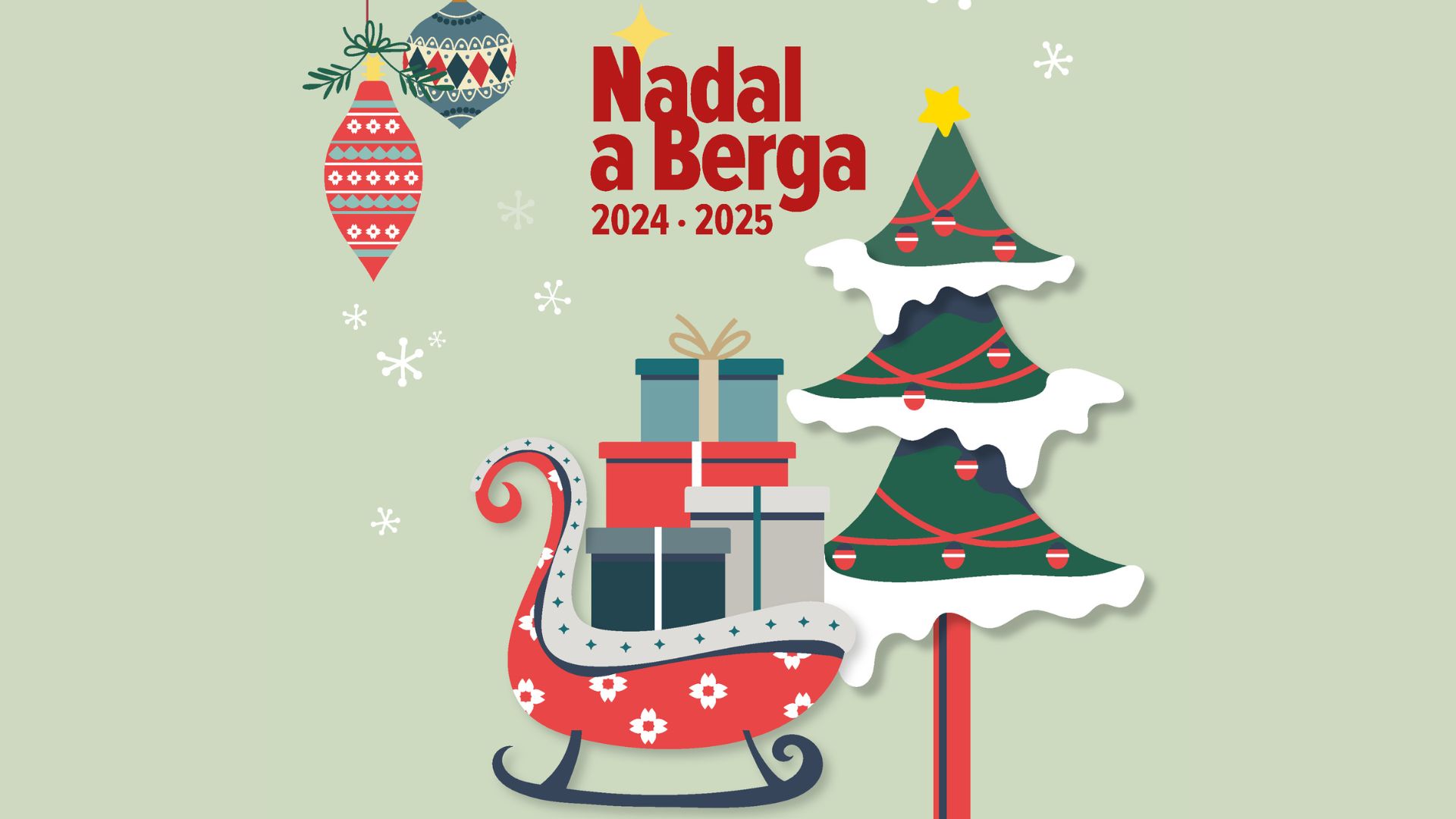 Berga celebrarà les festes nadalenques amb una cinquantena d??activitats promogudes pel teixit associatiu local i el consistori