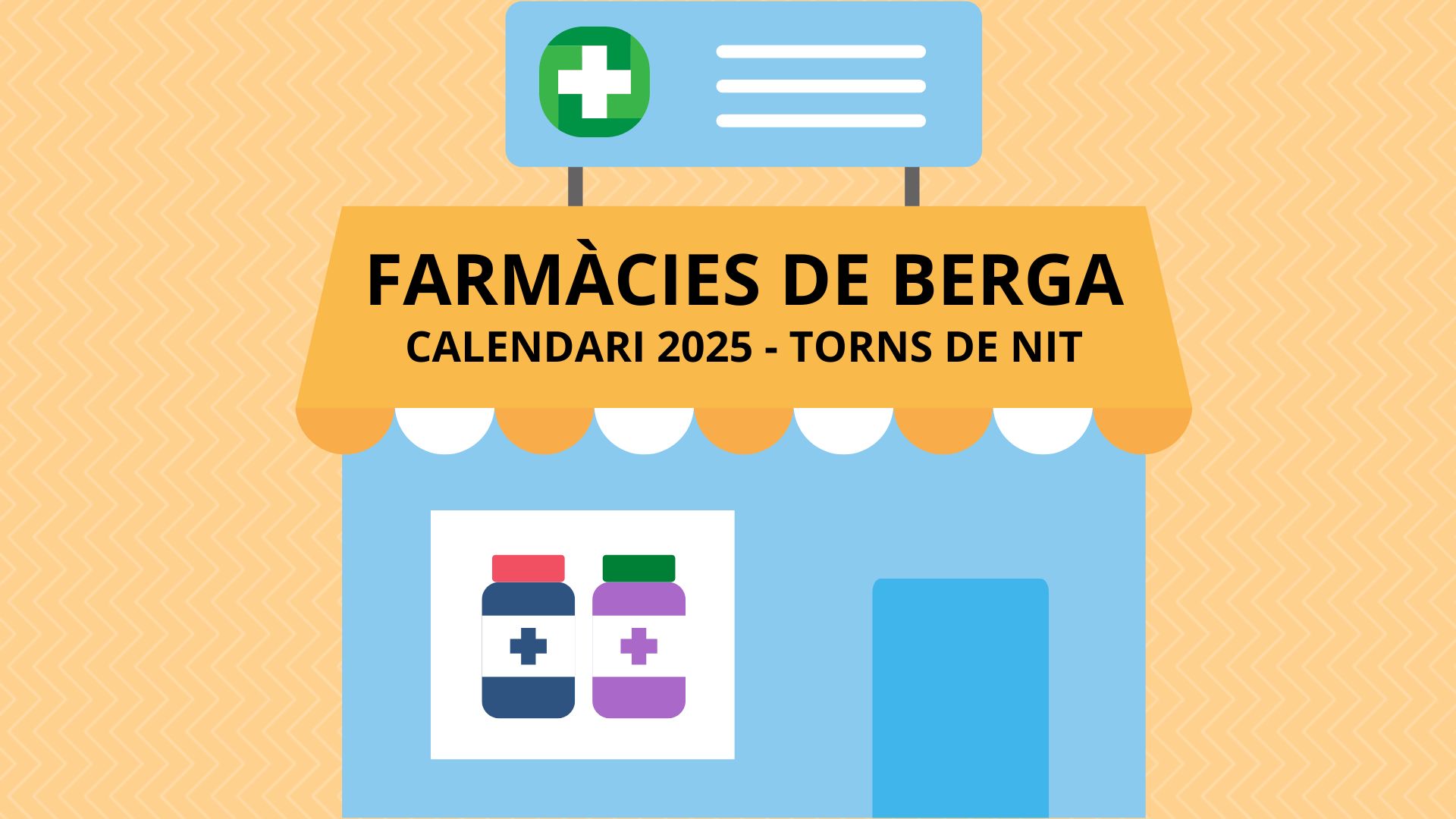 Calendari de farmàcies de guàrdia 2025