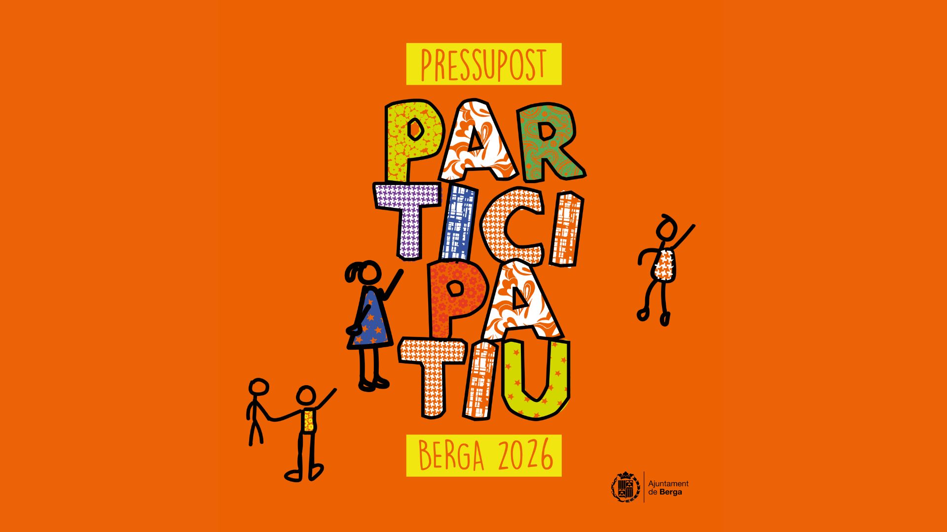 Berga obre la convocatòria del pressupost participatiu de 2026 amb una dotació econòmica de 45.000 �?�