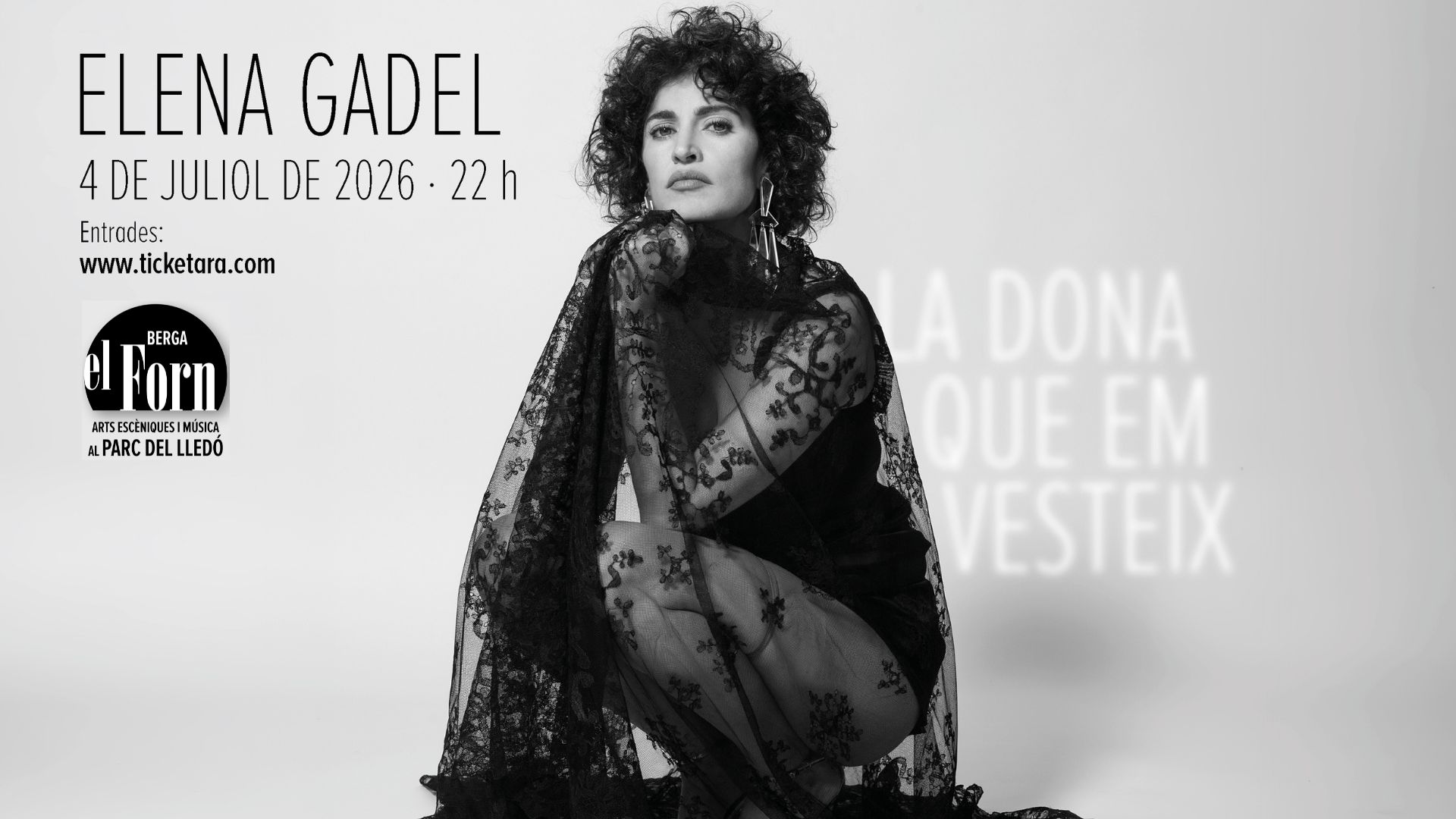 Elena Gadel actuarà al festival 