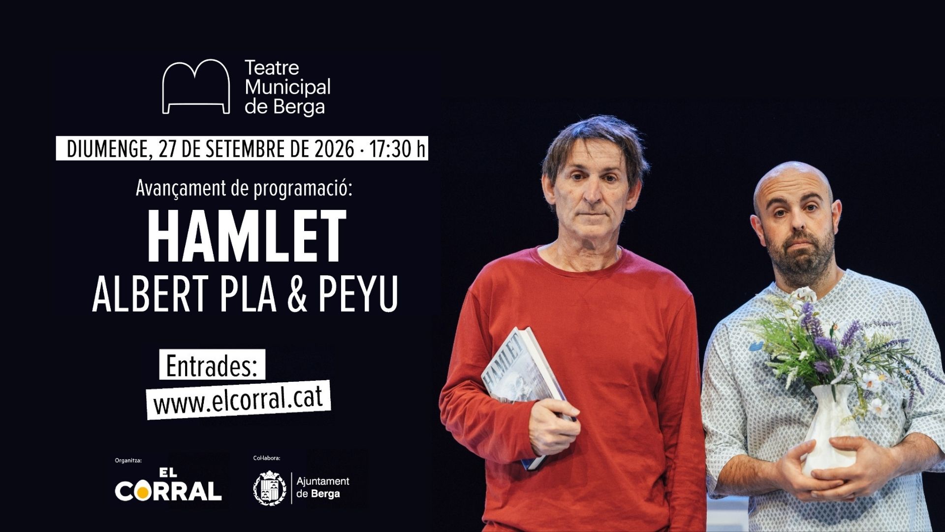 'HAMLET' amb Albert Pla i Peyu 