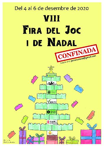 La VIII Fira del Joc i de Nadal de Berga planta cara a la pandèmia i adopta el format virtual per no deixar de jugar 