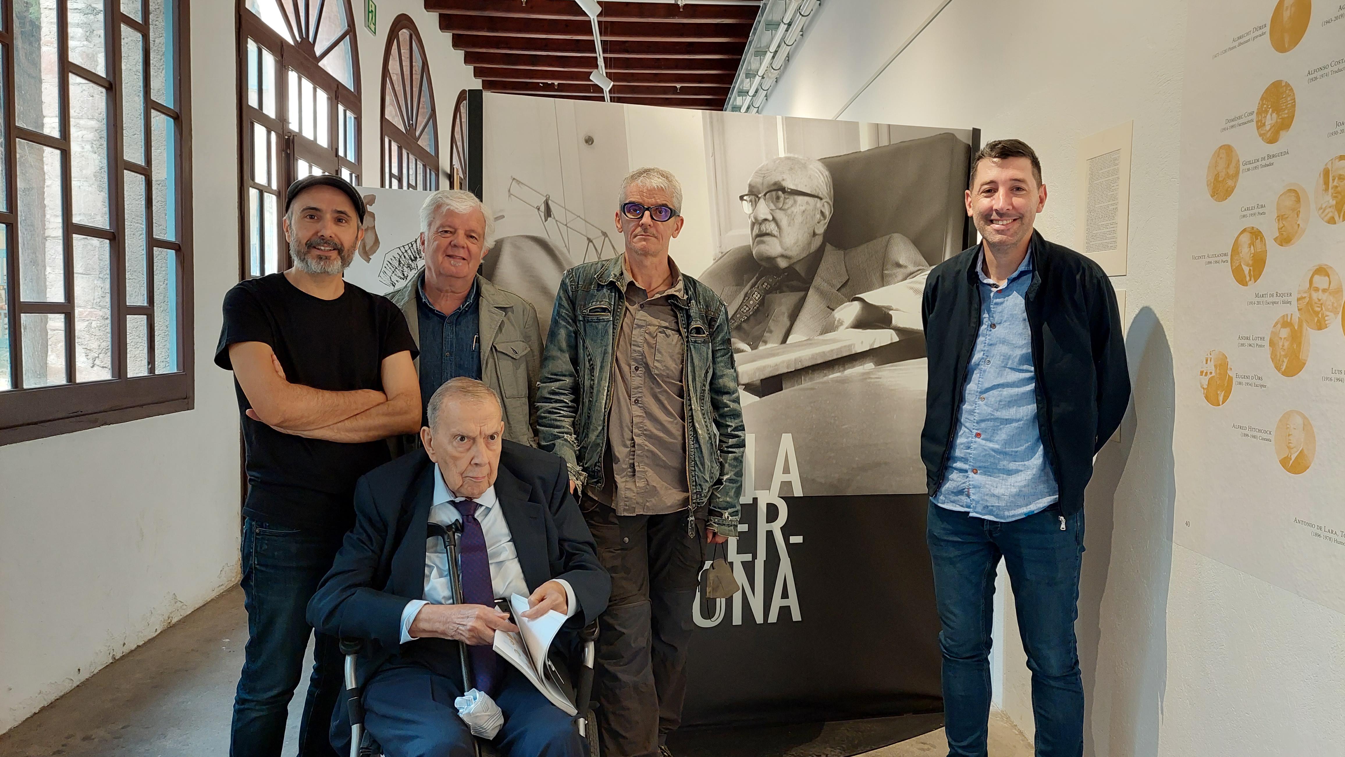 Berga reivindica la figura de Josep Maria de Martín amb una exposició dedicada a l'artista que acull el Convent de Sant Francesc   