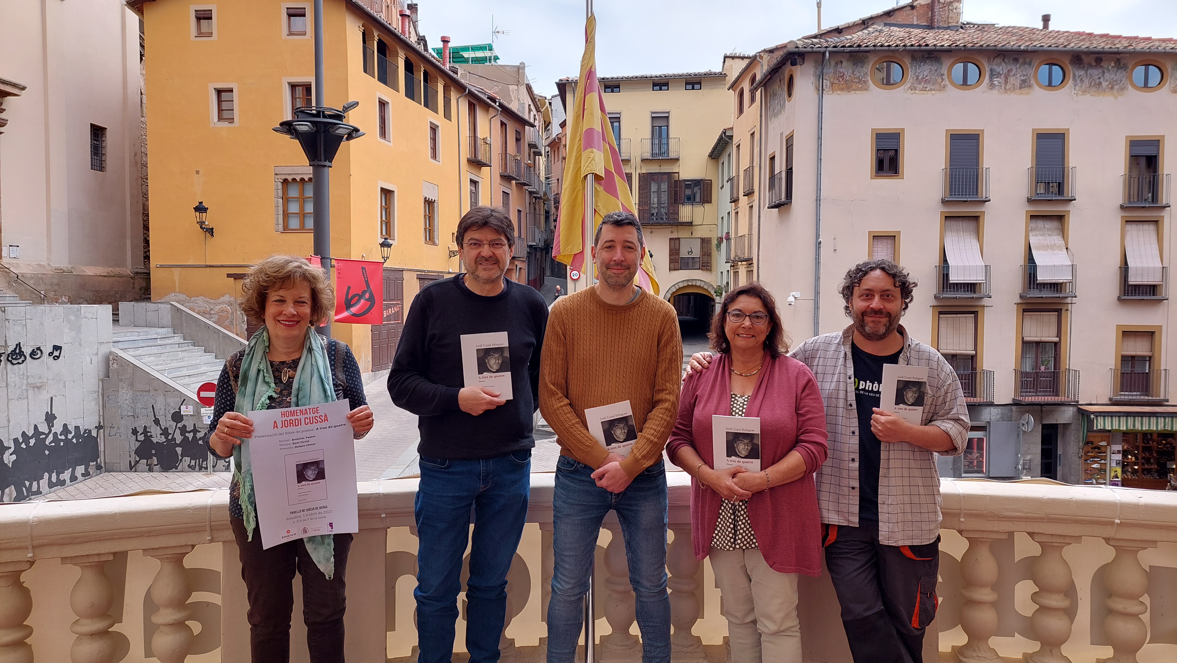 Presentació de l'acte d'homenatge a Jordi Cussà Balaguer 